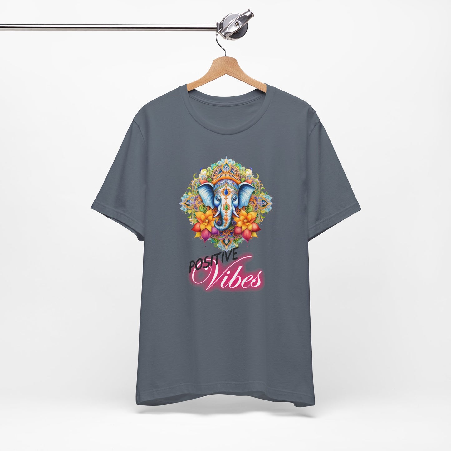 Positive Vibes Yoga T-Shirt, Cute Yoga workout Shirt, Yoga lovers T-shirt, Yoga Instructor Gift, Gym shirt, Gift For Yoga lover, Gift For Yogi.