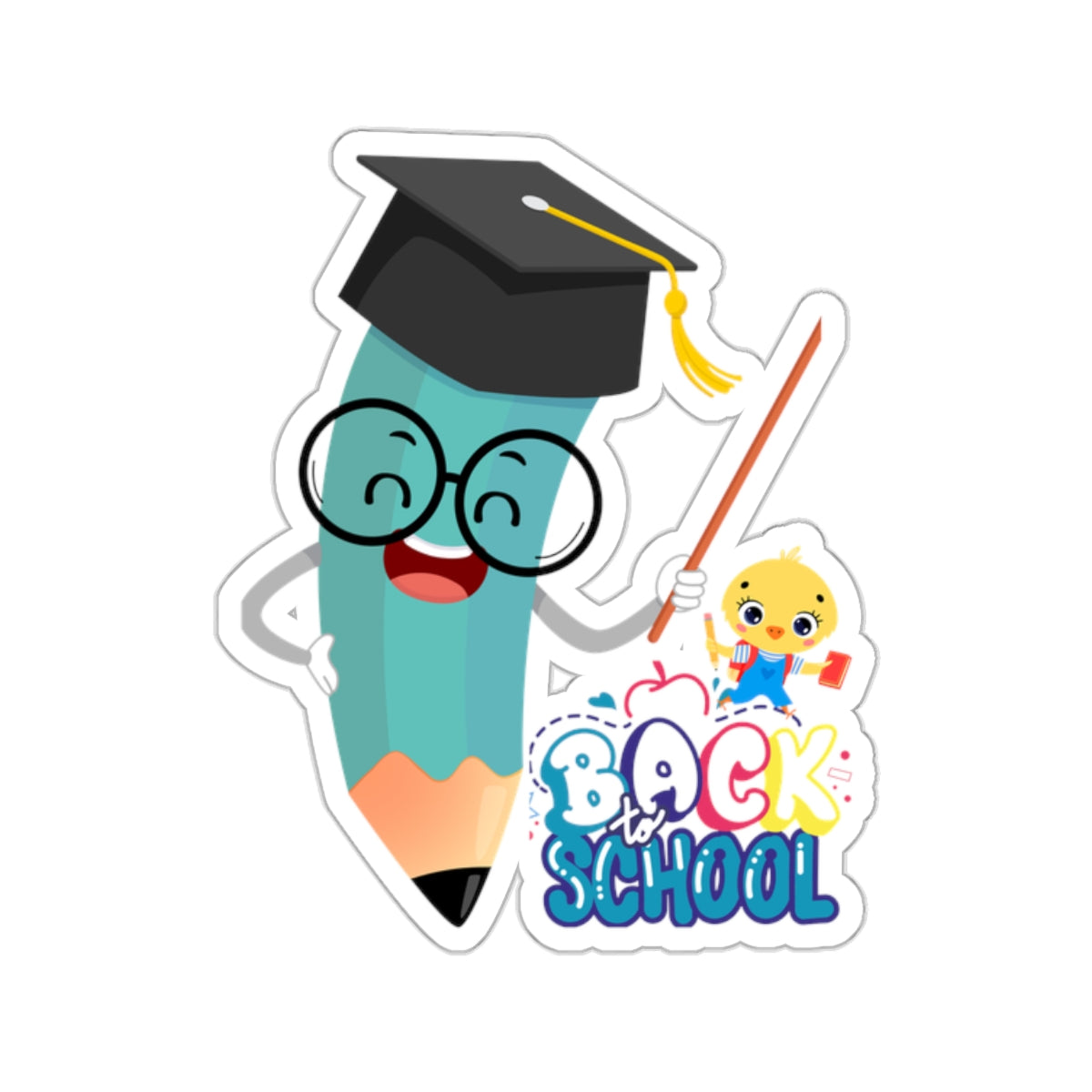 Back To School Kiss-Cut Stickers, First Grade Squad Kiss-Cut Stickers, Gift for First graders, Ready for School, Back to Learning.
