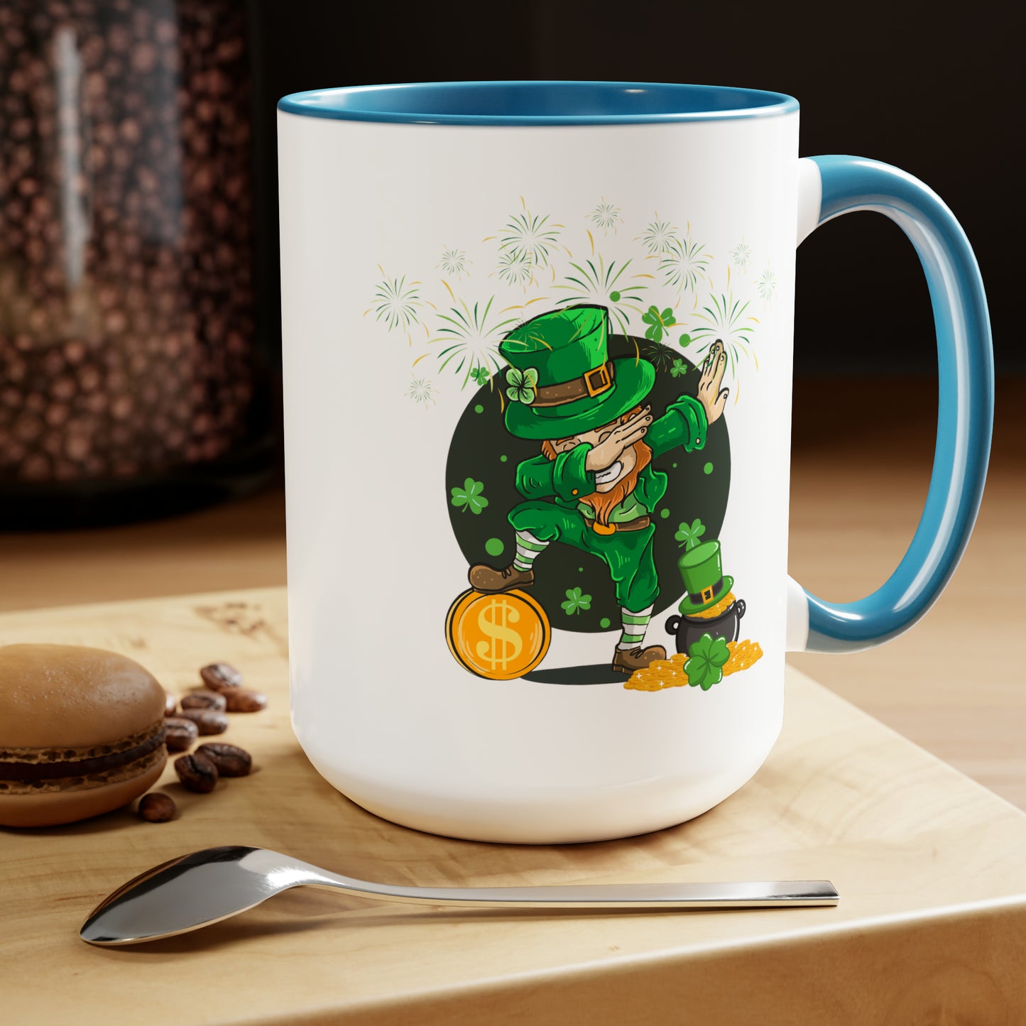 St Patrick's Day two-Tone Coffee Mugs, 15oz