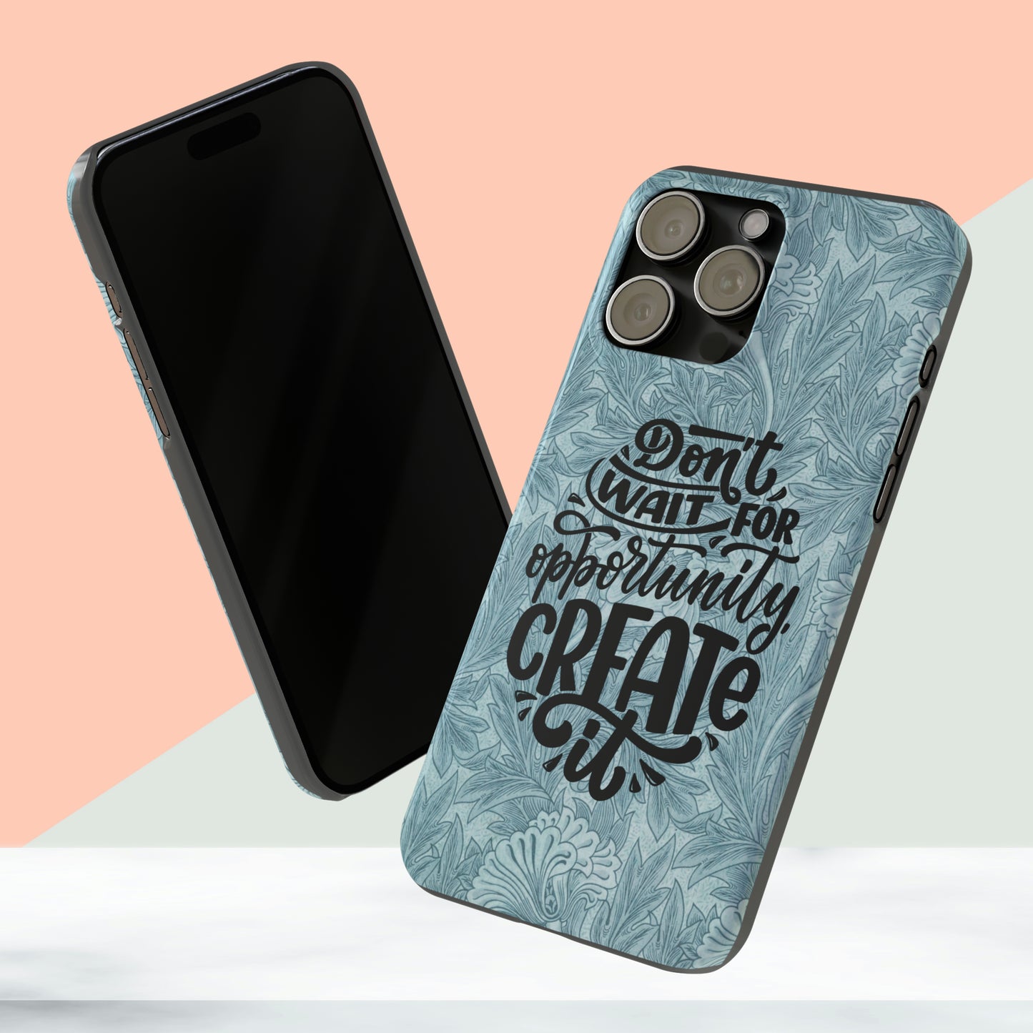Trendy Motivational IPhone 15 Phone Cases.
