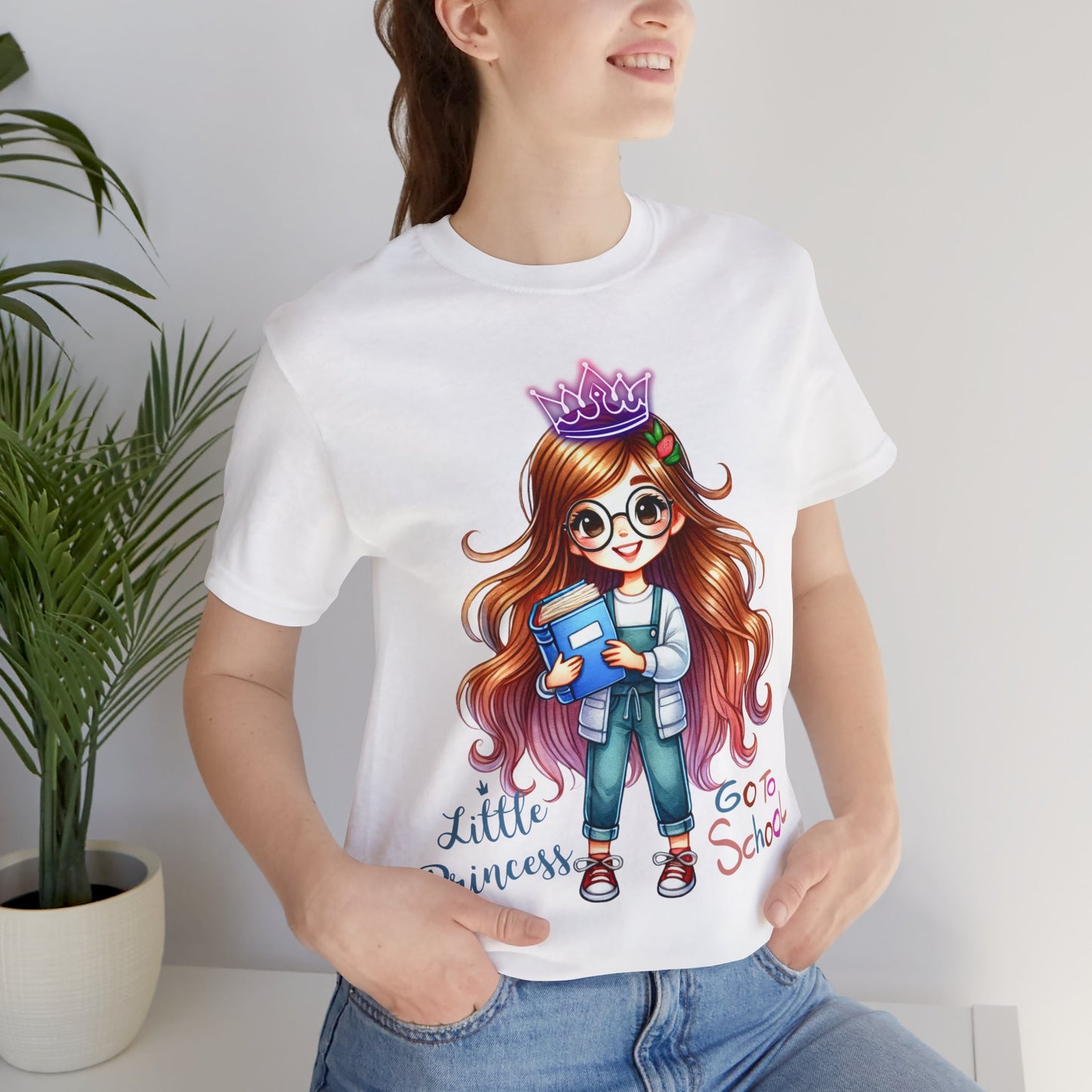 Little Princess T-Shirt, Teach Love Inspire Teacher Shirt, Teacher Back To school unisex jersey short sleeve.First Day Vibes T-Shirt.
