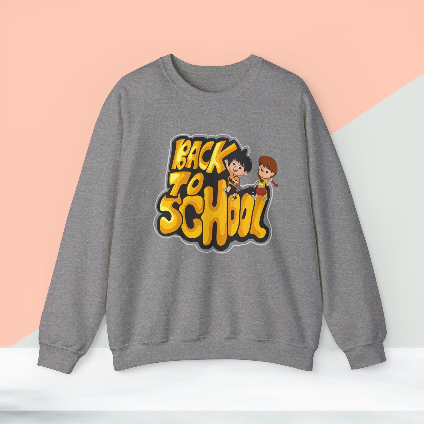 Back To school unisex heavy blend crewneck sweatshirt, We Love Teachers Sweatshirt,Teacher Back To school Sweatshirt. First Day Vibes Sweatshirt.
