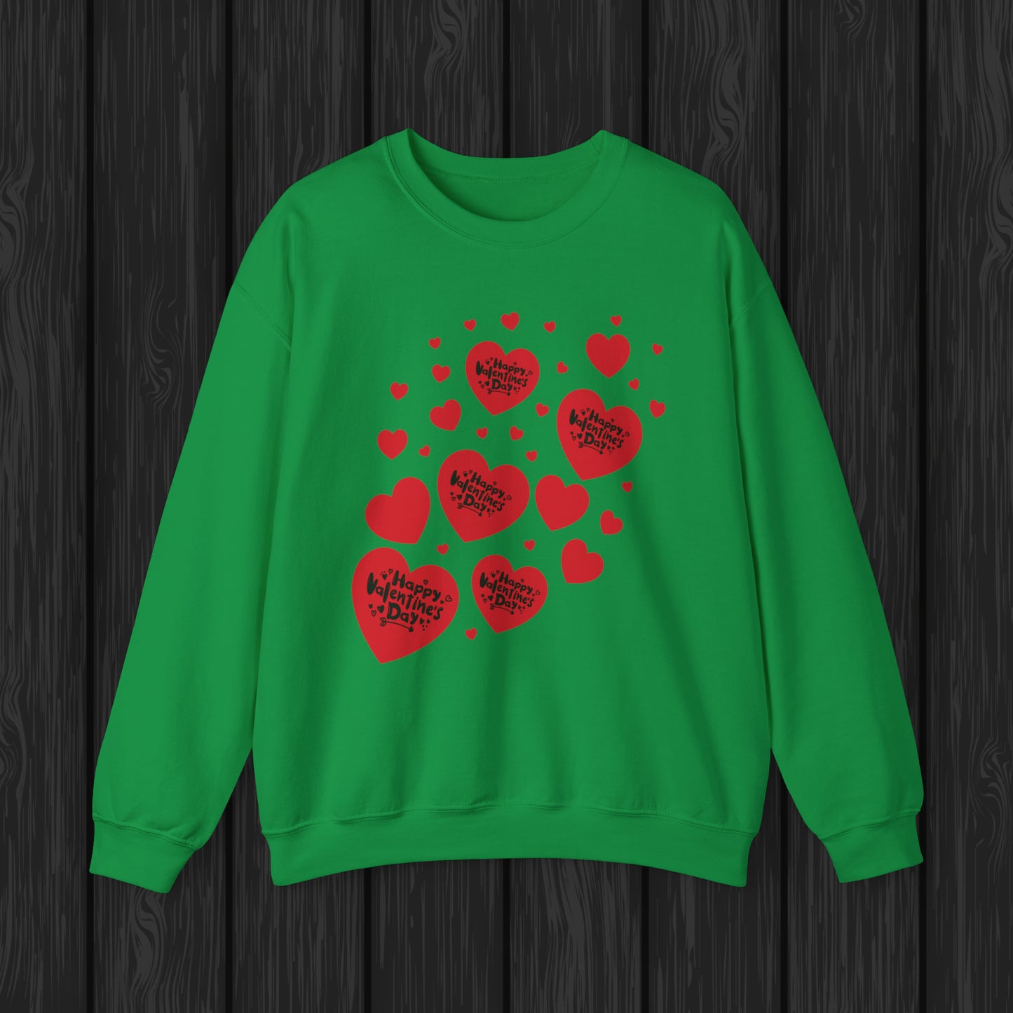 Happy valentines day Unisex Heavy Blend™ Crewneck Sweatshirt