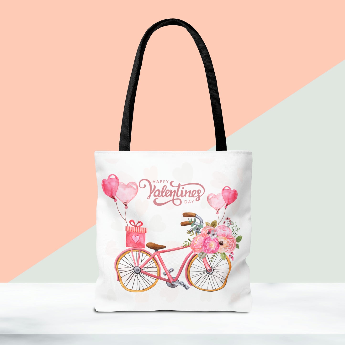 Happy Valentines Day Tote Bag