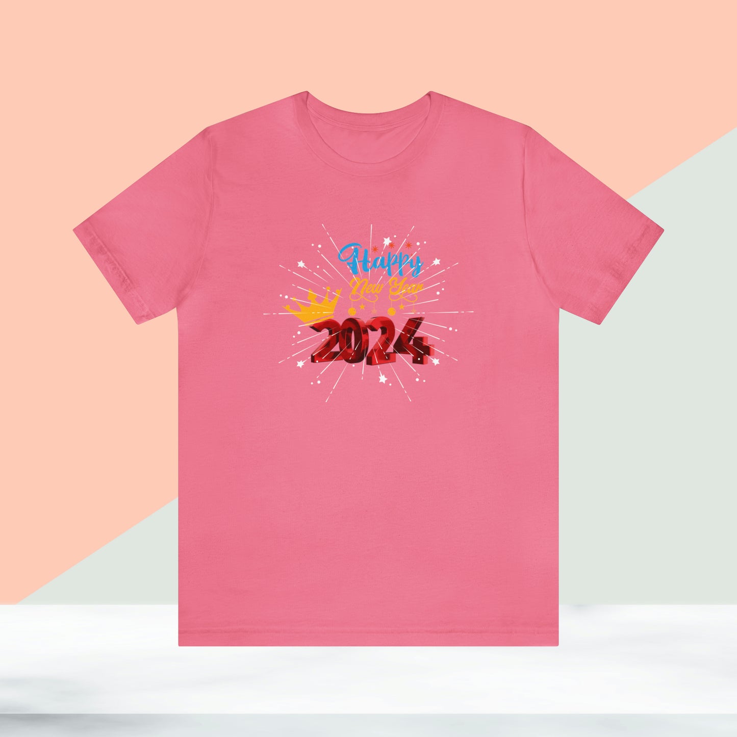 Happy New Year Unisex Jersey Short Sleeve Tee