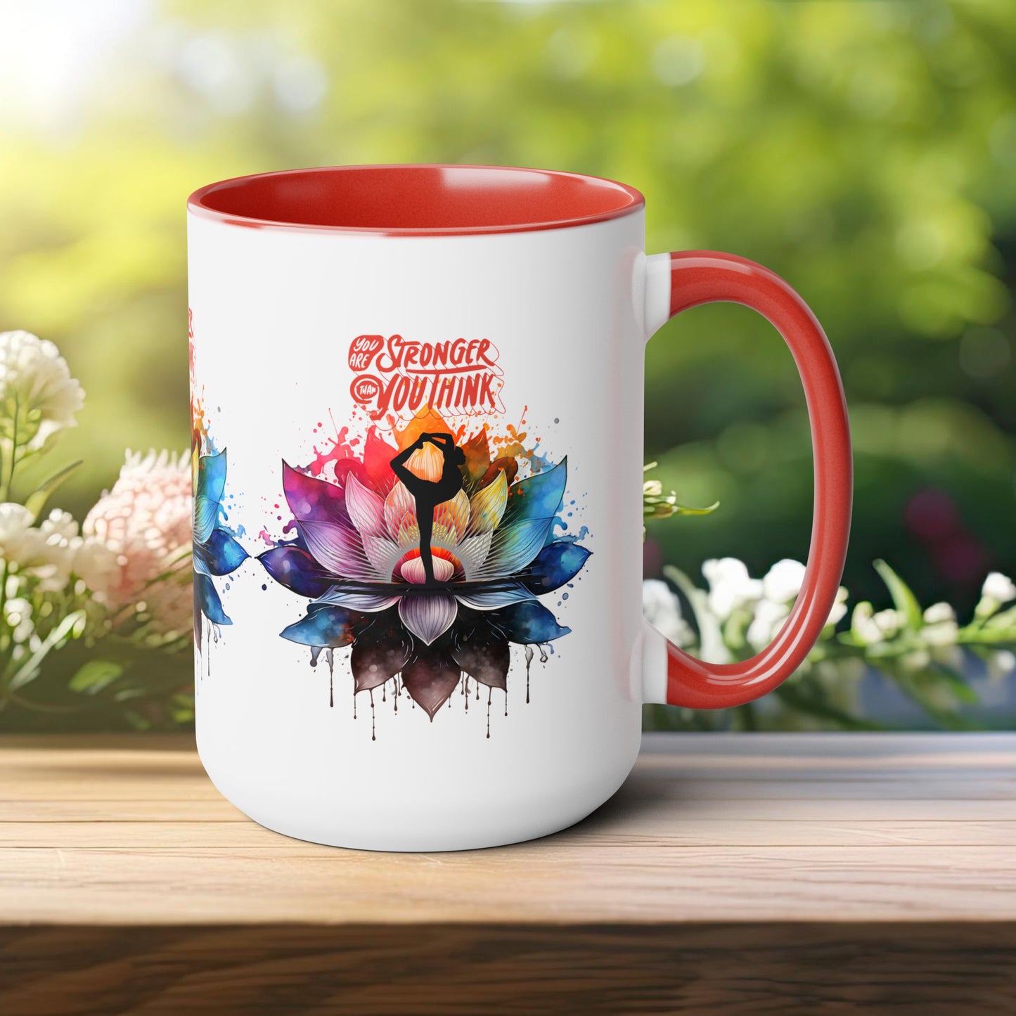 You Are stronger Then You Think Yoga Coffee Mug, Cute Yoga Coffee Mug, Yoga lovers Coffee Mug, Yoga Instructor Gift, Gift For Yoga lover, Gift For Yogi.