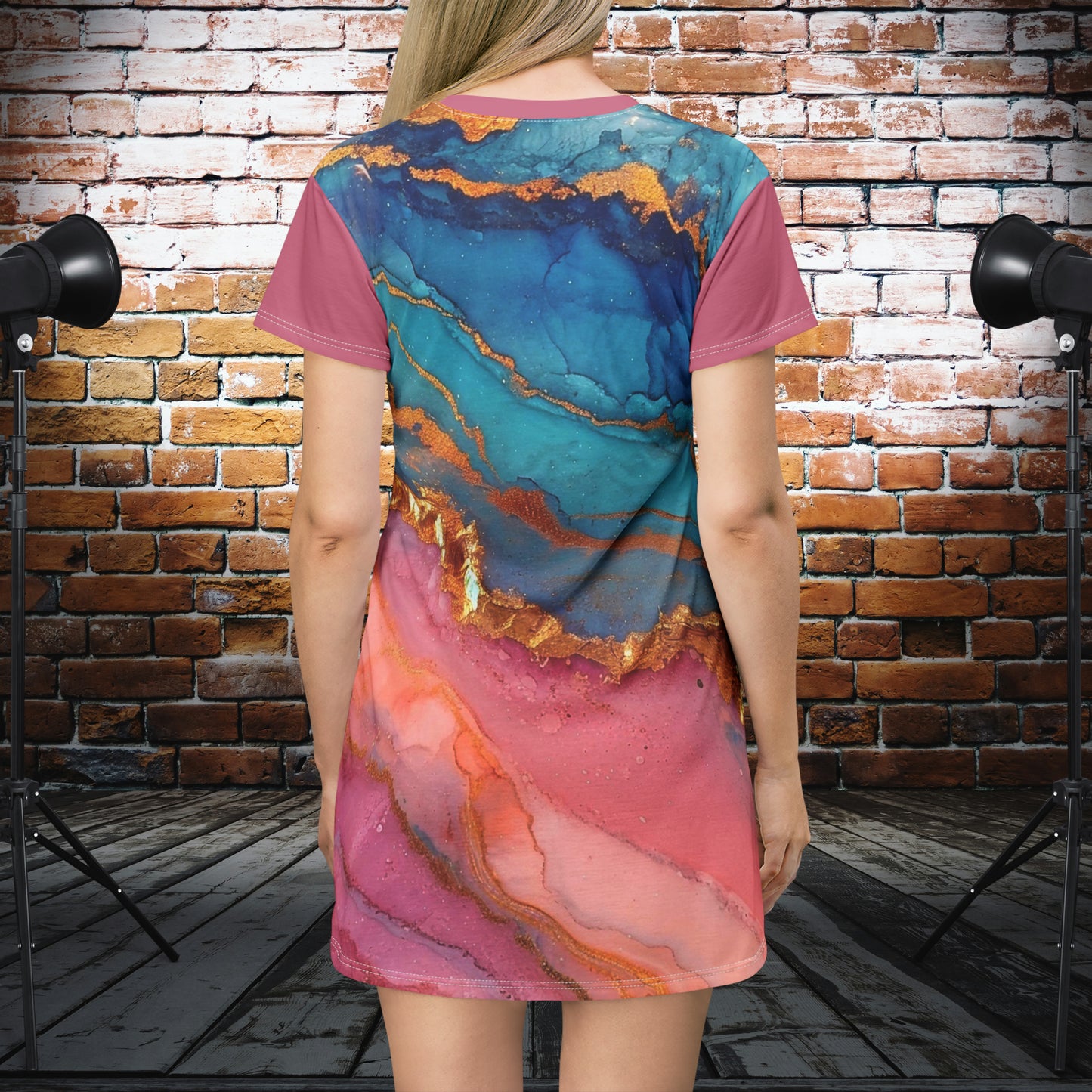 T-Shirt Dress (AOP)
