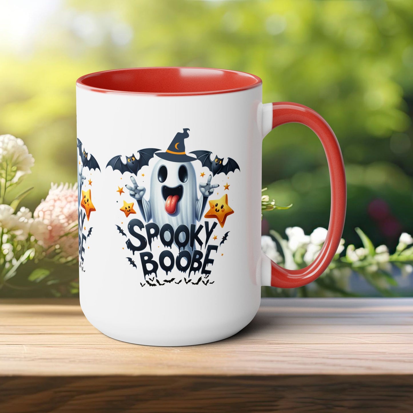 Spooky Boo Happy Halloween Coffee Mug, Let's Go Halloween Coffee Mug, Trick or Treat Halloween Coffee Mug, Cute Ghost Coffee Mug, Spooky Season Halloween Coffee Mug.