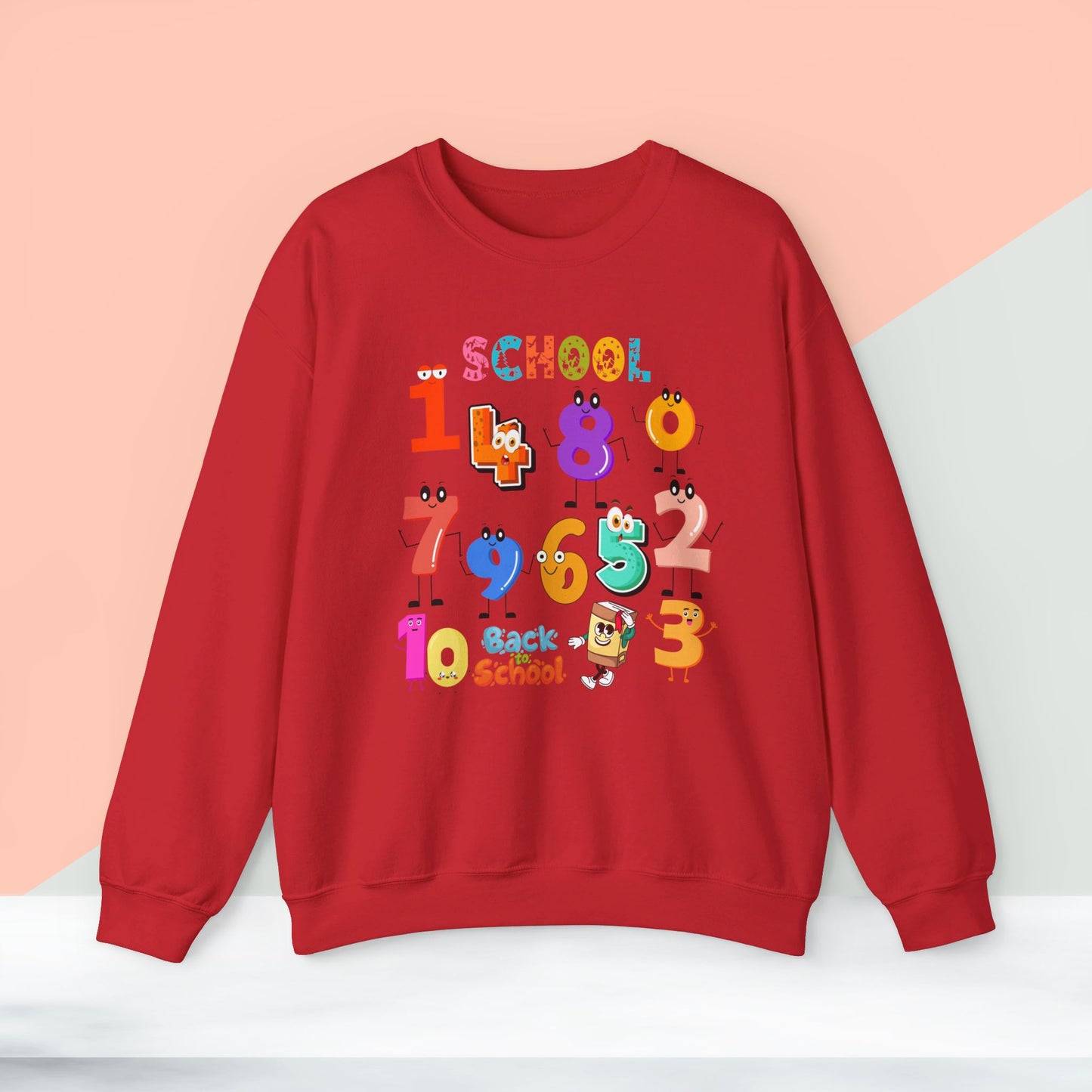 We Love Teachers Sweatshirt, Back To school unisex heavy blend crewneck sweatshirt, Teacher Back To school Sweatshirt. First Day Vibes Sweatshirt.