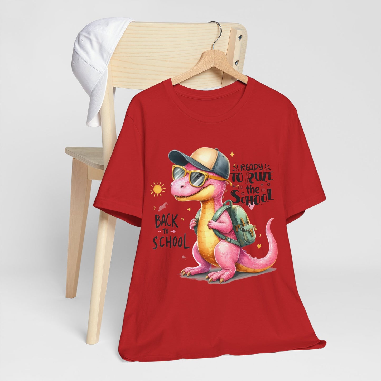 Ready To Rule The School T-shirt, Back To School T-Shirt, Teacher Back To school unisex jersey short sleeve.First Day Vibes T-Shirt.
