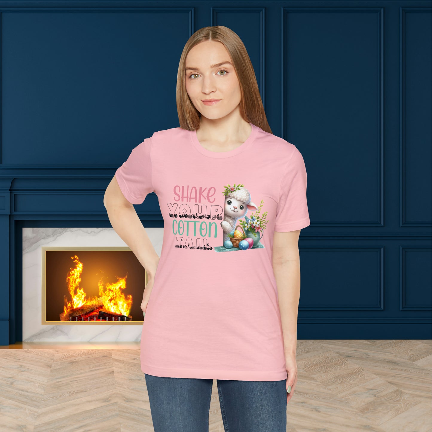 Shake Your Cotton Tail Unisex Jersey Short Sleeve Tee