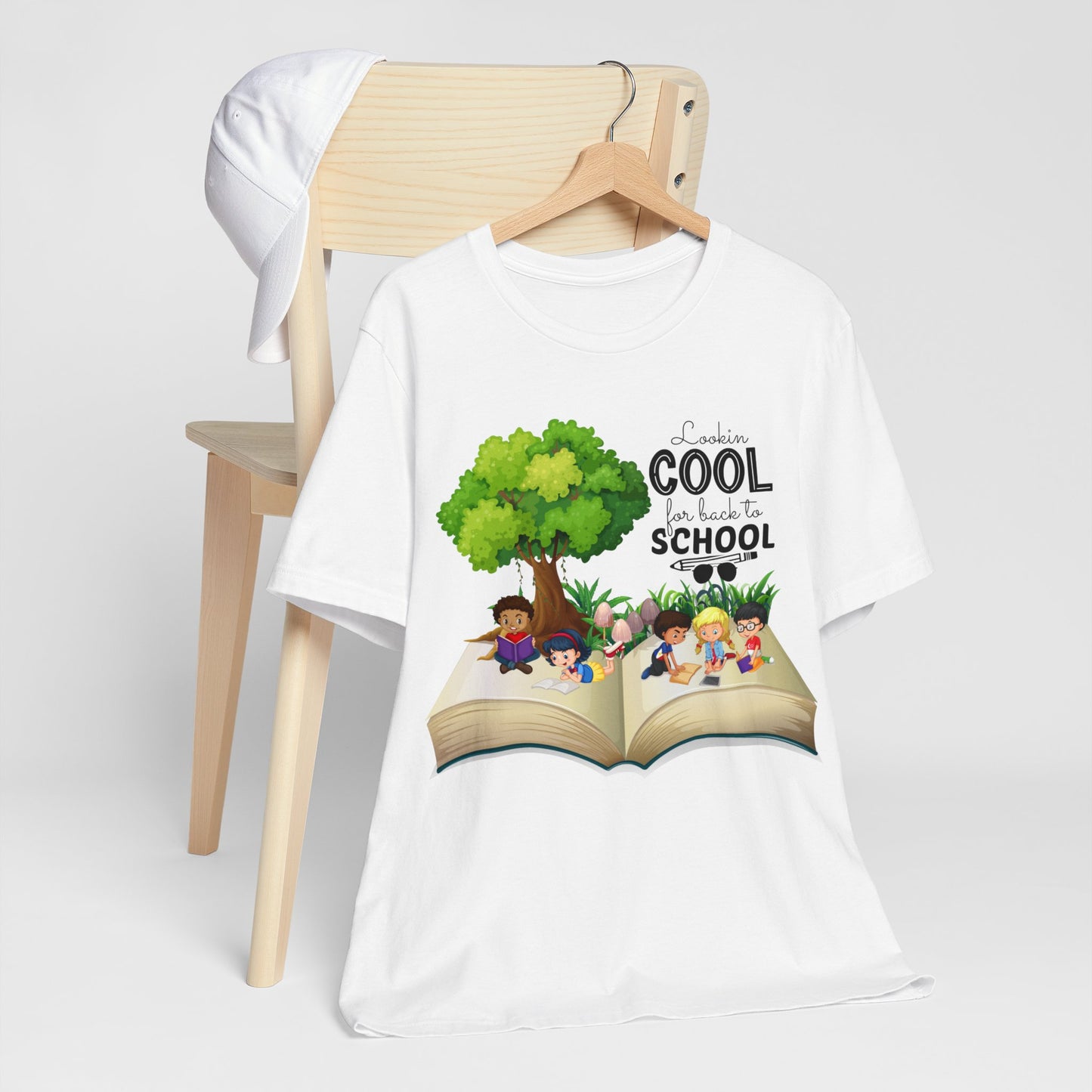 Looking Cool For BackTo School T-Shirt, Hello Teacher T-Shirt, Back To School T-Shirt, Teach Love Inspire Teacher Shirt, Teacher Back To school unisex jersey short sleeve.First Day Vibes T-Shirt.