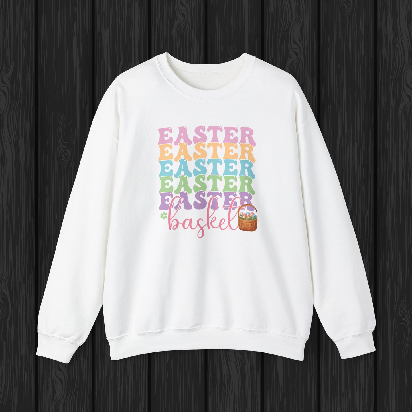 Easter Basket Unisex Crewneck Sweatshirt