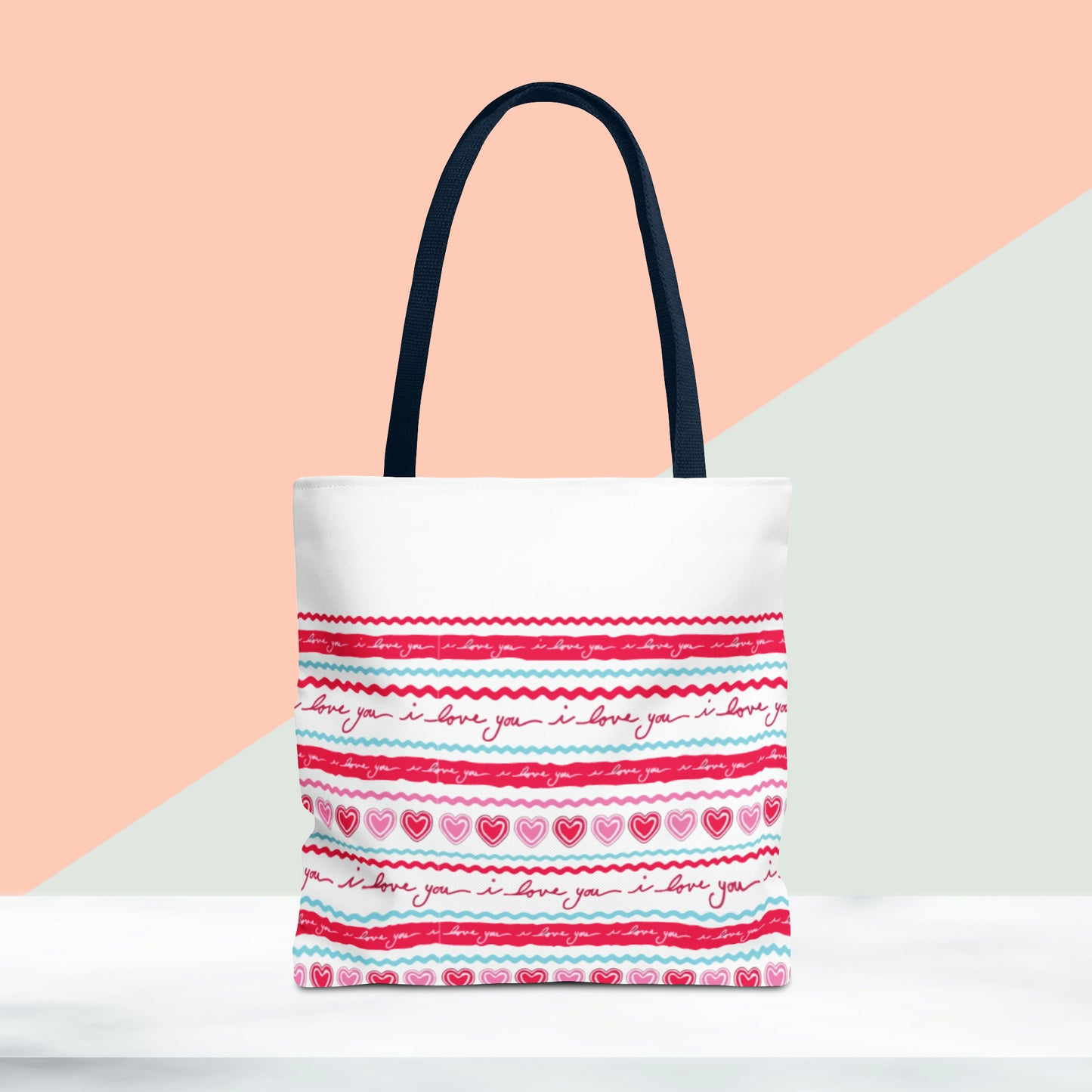 Happy Valentines Day Tote Bag