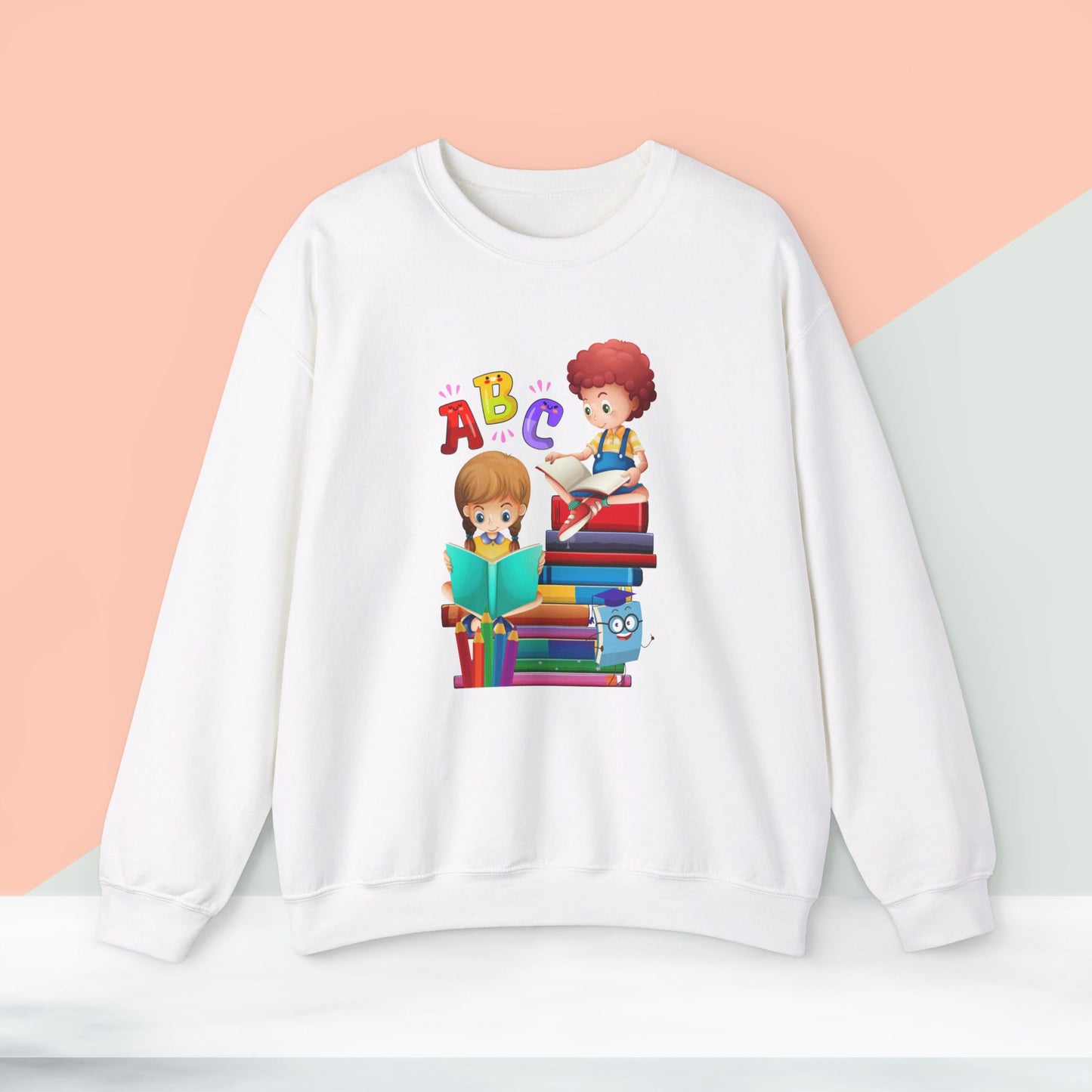We Love Teachers Sweatshirt, Back To school unisex heavy blend crewneck sweatshirt, Teacher Back To school Sweatshirt. First Day Vibes Sweatshirt.