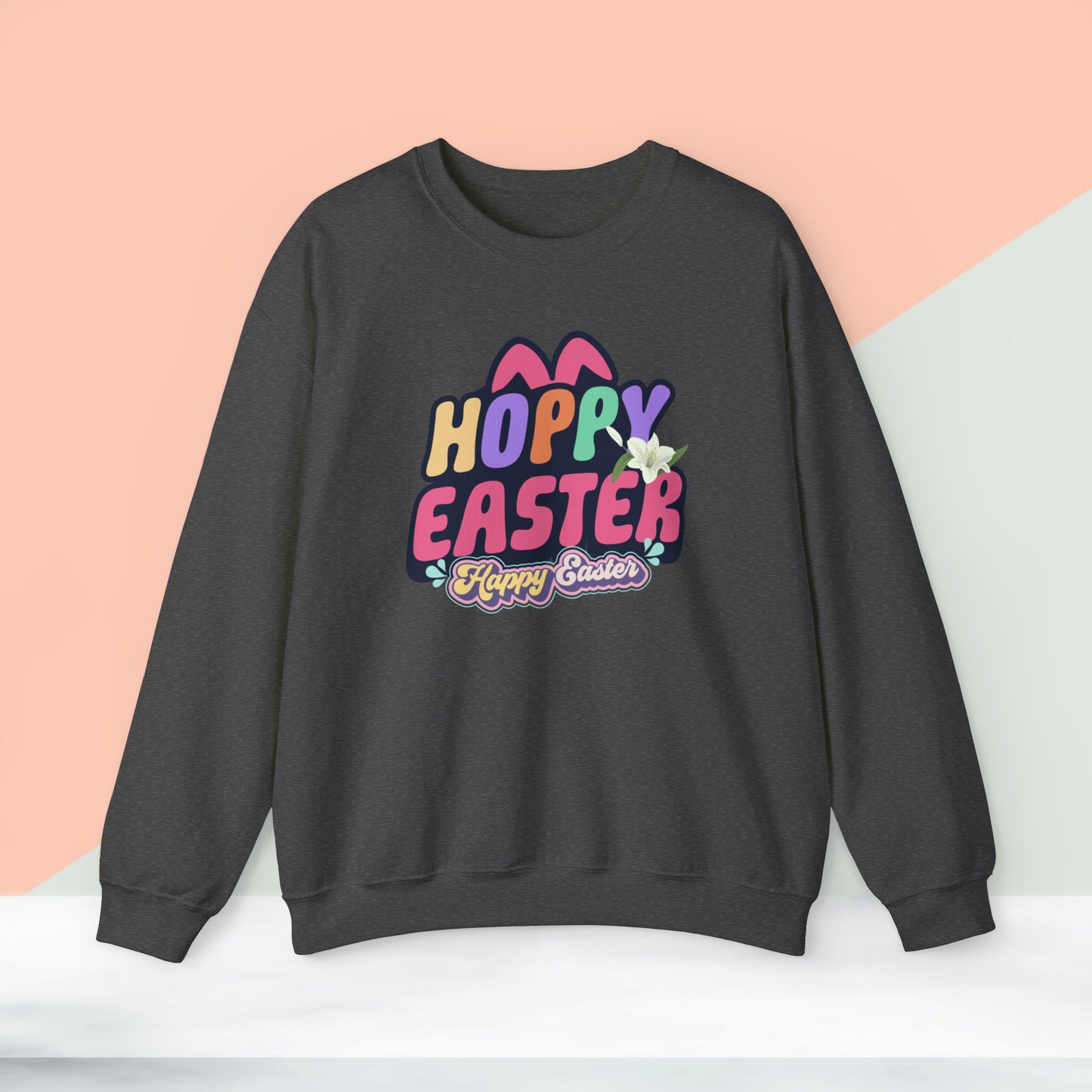 Happy easter Unisex Crewneck Sweatshirt
