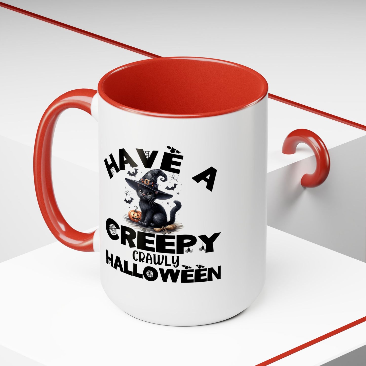 Have A Creepy Crawly Halloween Coffee Mug, Let's Go Halloween Coffee Mug, Trick or Treat Halloween Coffee Mug, Cute Skeleton Coffee Mug, Spooky Season Halloween Coffee Mug.