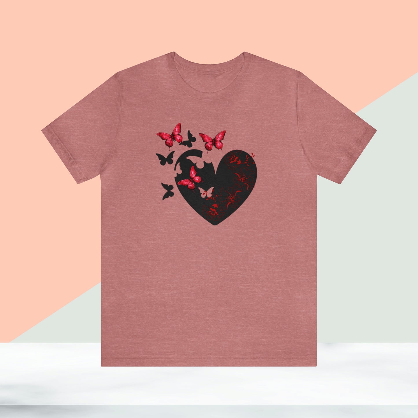 Happy valentines day Unisex Jersey Short Sleeve Tee