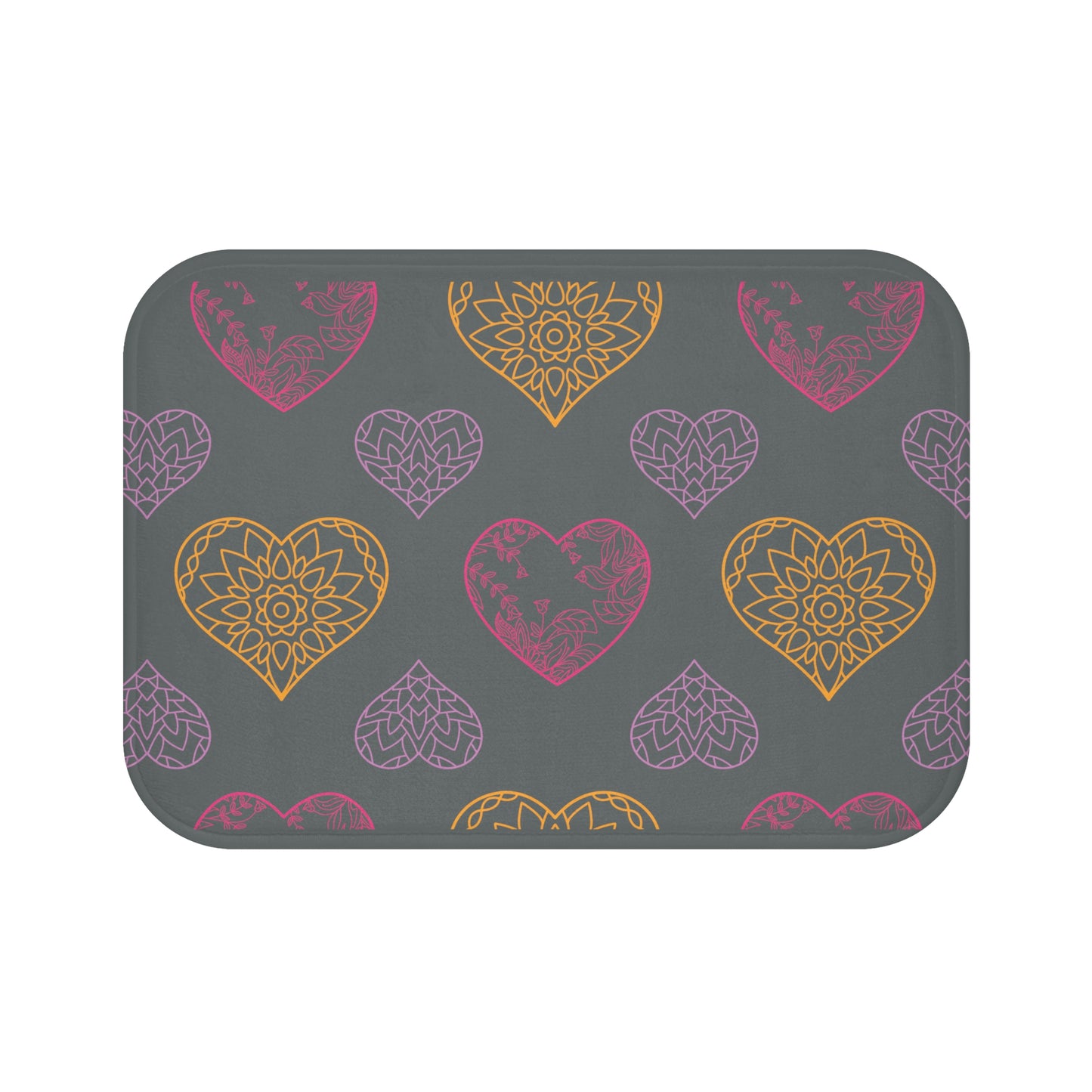 Happy Valentines Day Bath Mat