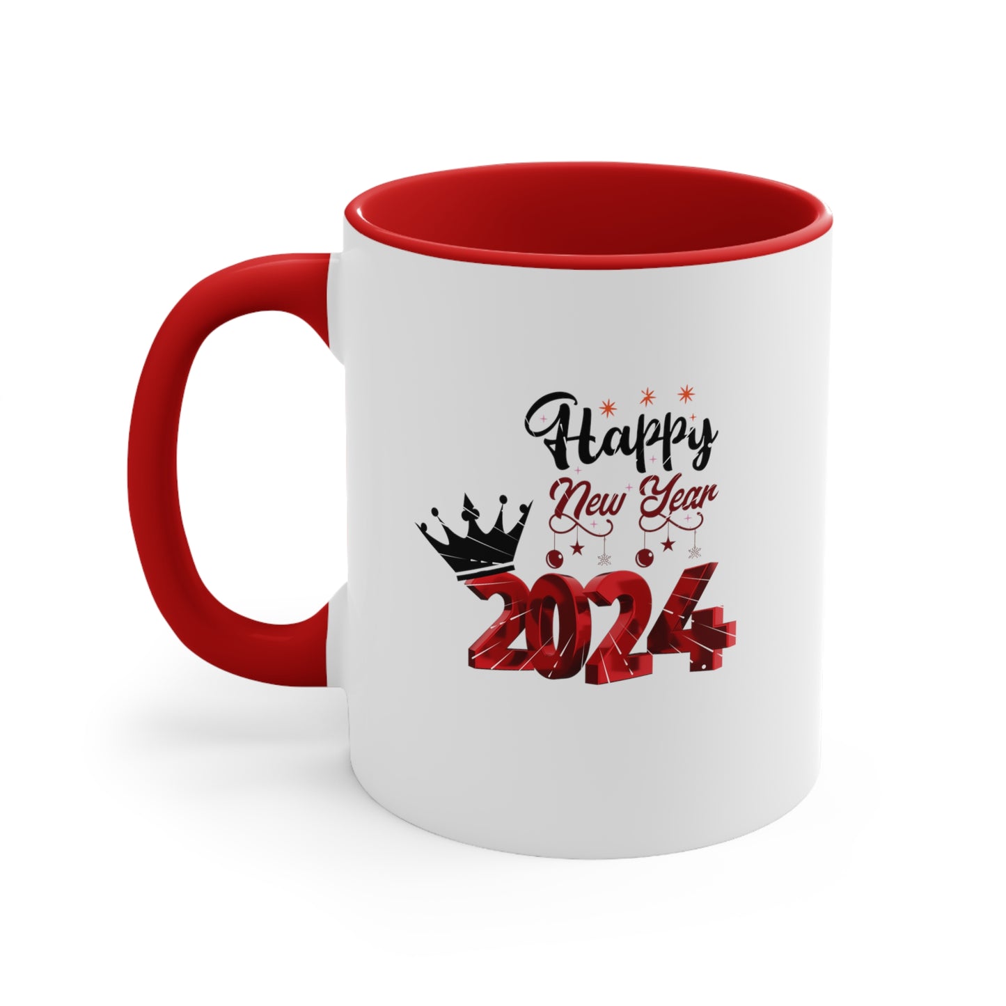 Happy New Year Accent Coffee Mug, 11oz