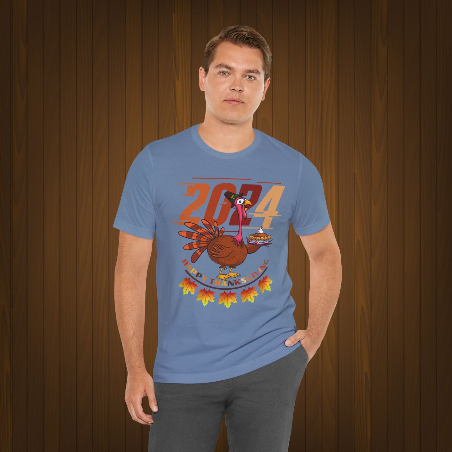 Thanksgiving T-shirt, Happy thanksgiving 2024 T-shirt, Thanksgiving Gift,Turkey Shirt, Family Thanksgiving, Holiday Outfit.