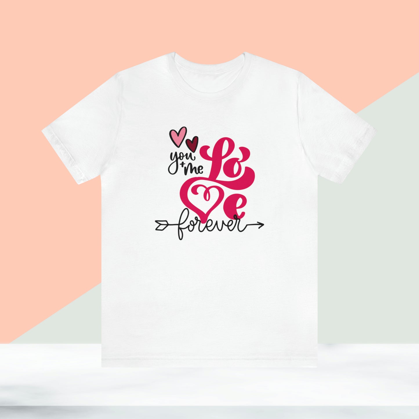 Happy valentines day Unisex Jersey Short Sleeve Tee