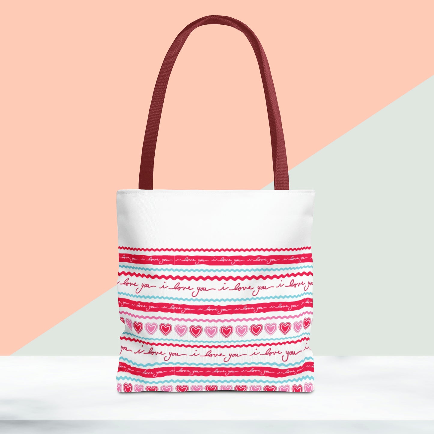 Happy Valentines Day Tote Bag