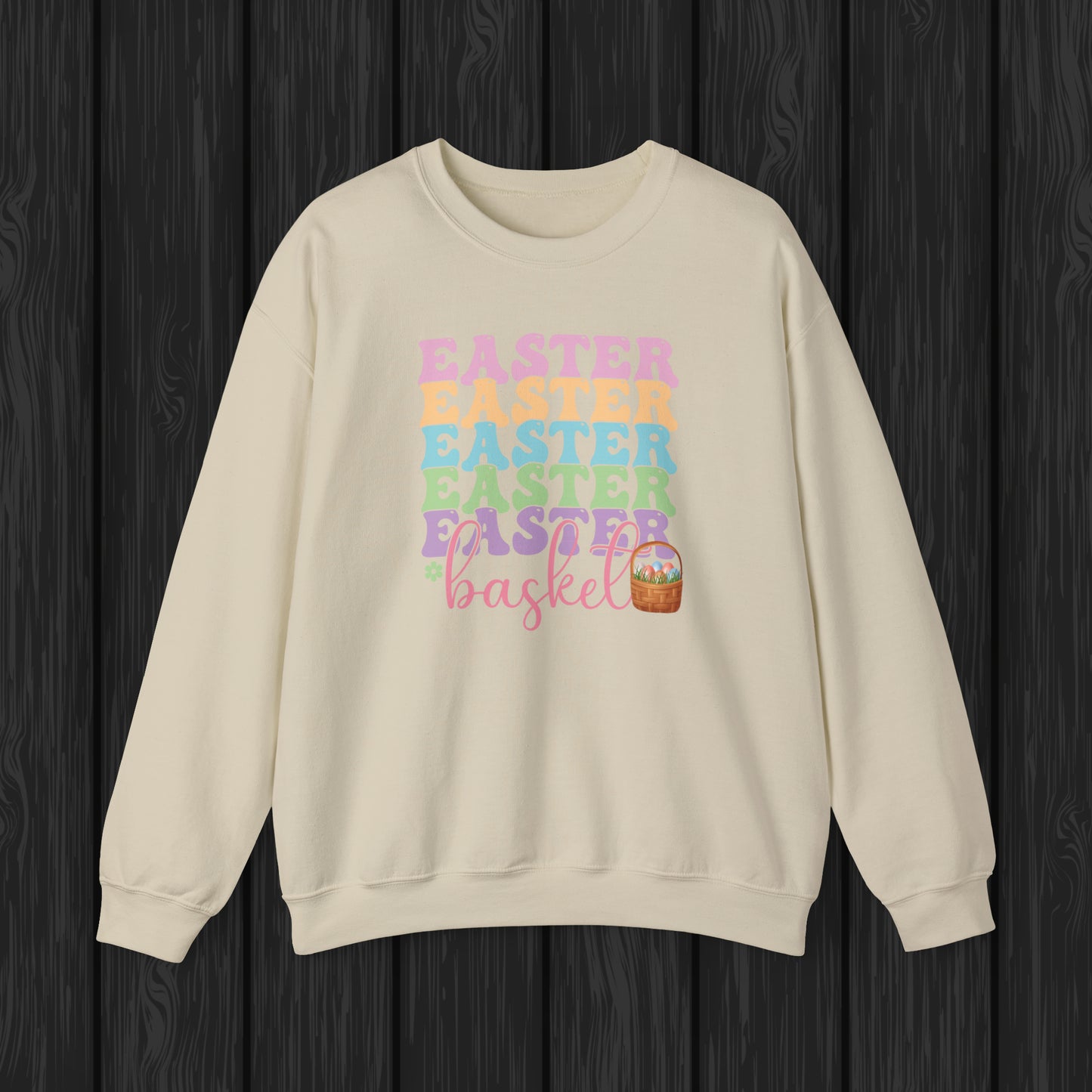 Easter Basket Unisex Crewneck Sweatshirt