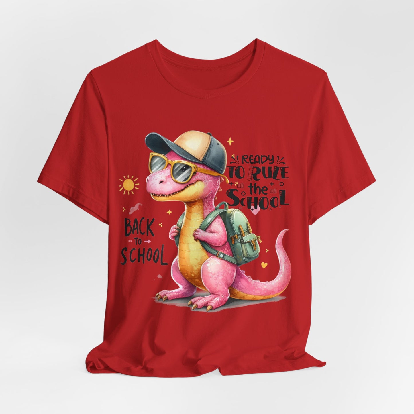 Ready To Rule The School T-shirt, Back To School T-Shirt, Teacher Back To school unisex jersey short sleeve.First Day Vibes T-Shirt.