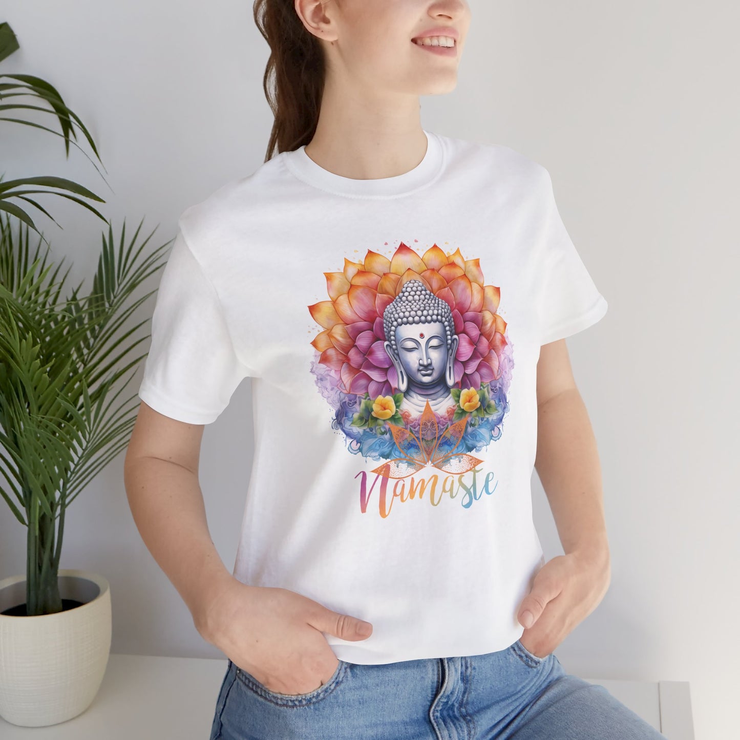 Namaste Yoga T-Shirt, Cute Yoga workout Shirt, Yoga lovers T-shirt, Yoga Instructor Gift, Gym shirt, Gift For Yoga lover, Gift For Yogi.