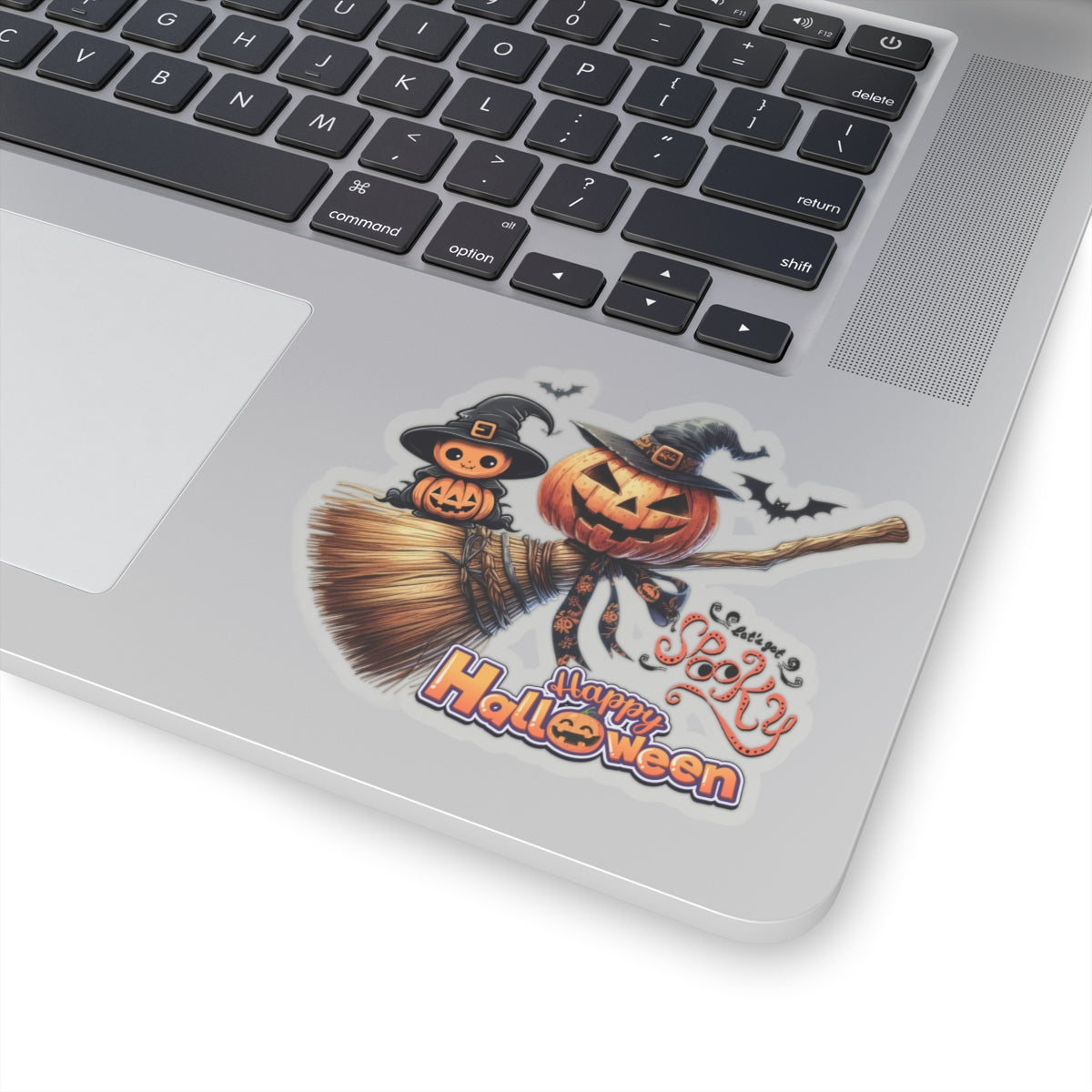 Let's Get Spooky Halloween Kiss-Cut Stickers, Spooky Vibes Happy Halloween Kiss-Cut Stickers, Happy Halloween Kiss-Cut Stickers, Spooky Season Kiss-Cut Stickers, Trick Or Treat Halloween Kiss-Cut Stickers.