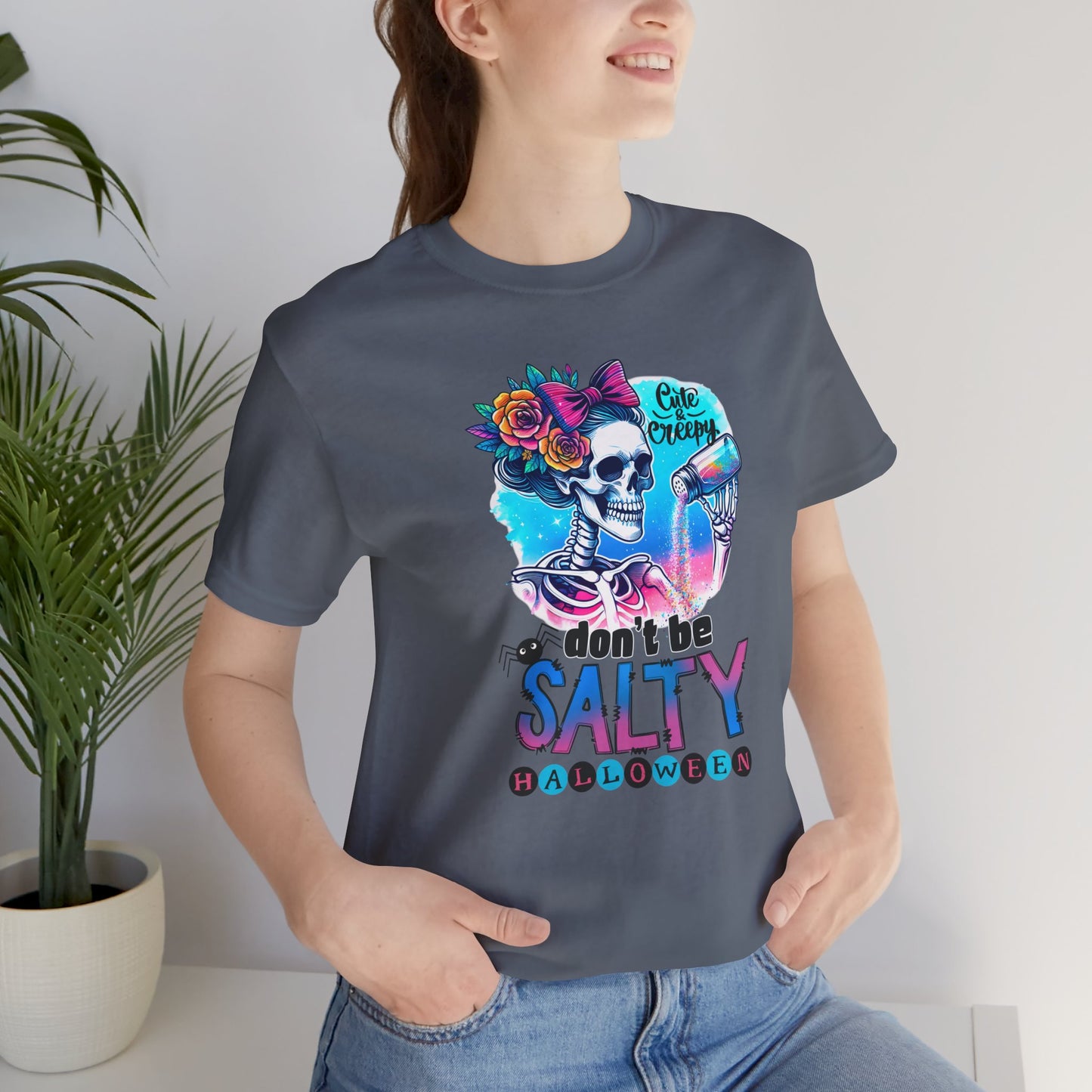 Don't Be Salty Halloween T-shirt, Happy Halloween T-shirt, Trick Or Treat T-shirt, Halloween T-shirt, Cool Halloween T-shirt, Spooky T-shirt,