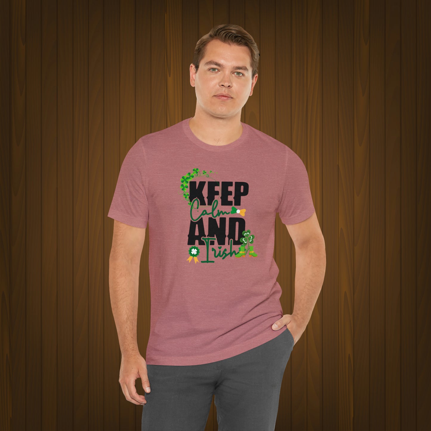 St Patrick's Day Unisex Jersey Short Sleeve Tee