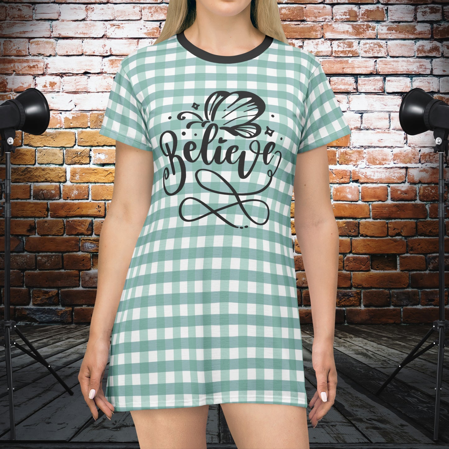 T-Shirt Dress (AOP)