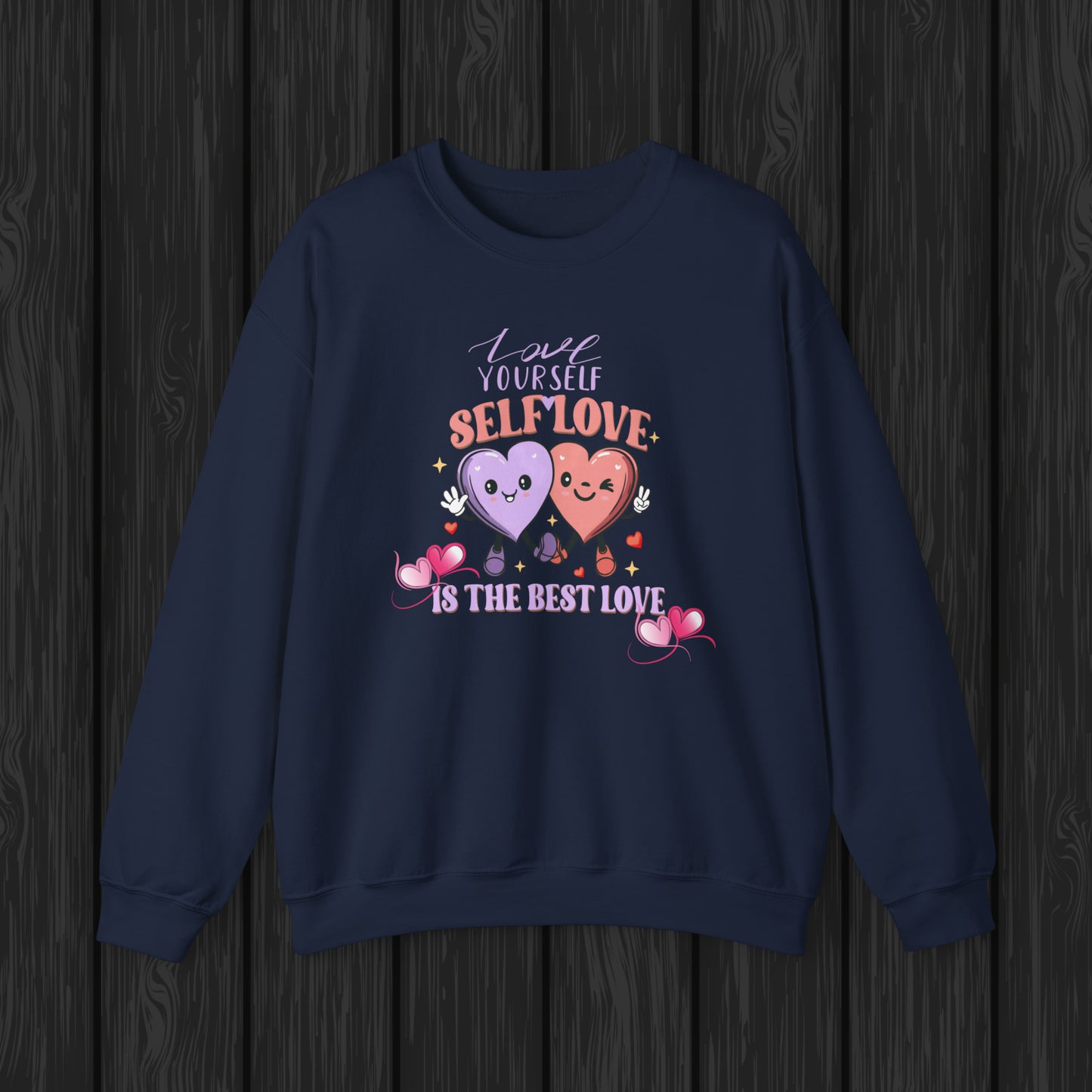 Happy valentines day Unisex Heavy Blend™ Crewneck Sweatshirt