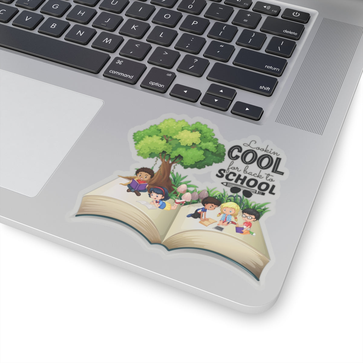 Looking Cool For Back To School Kiss-Cut Stickers, First Grade Squad Kiss-Cut Stickers, Gift for First graders, Ready for School, Back to Learning.