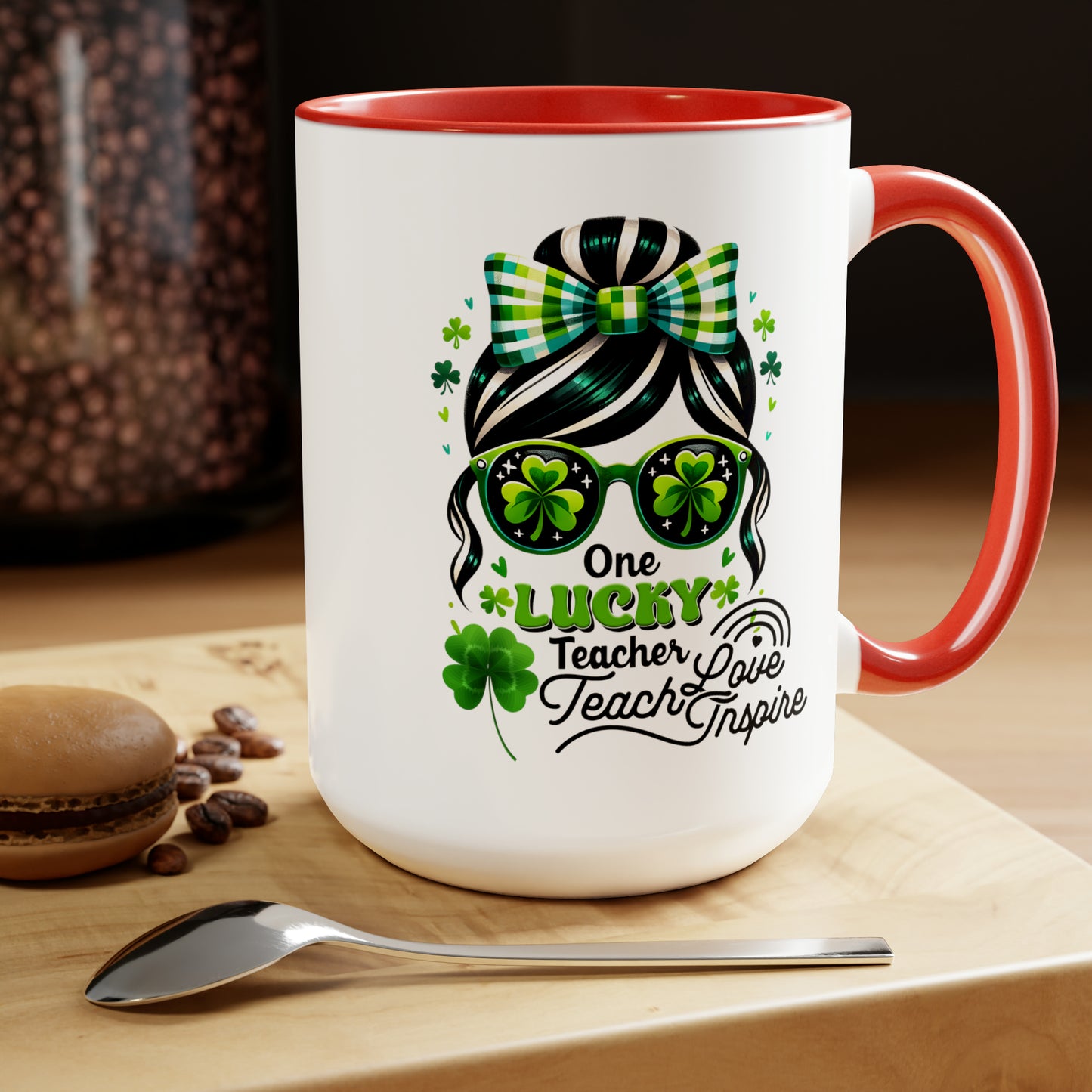 St Patrick's Day two-Tone Coffee Mugs, 15oz