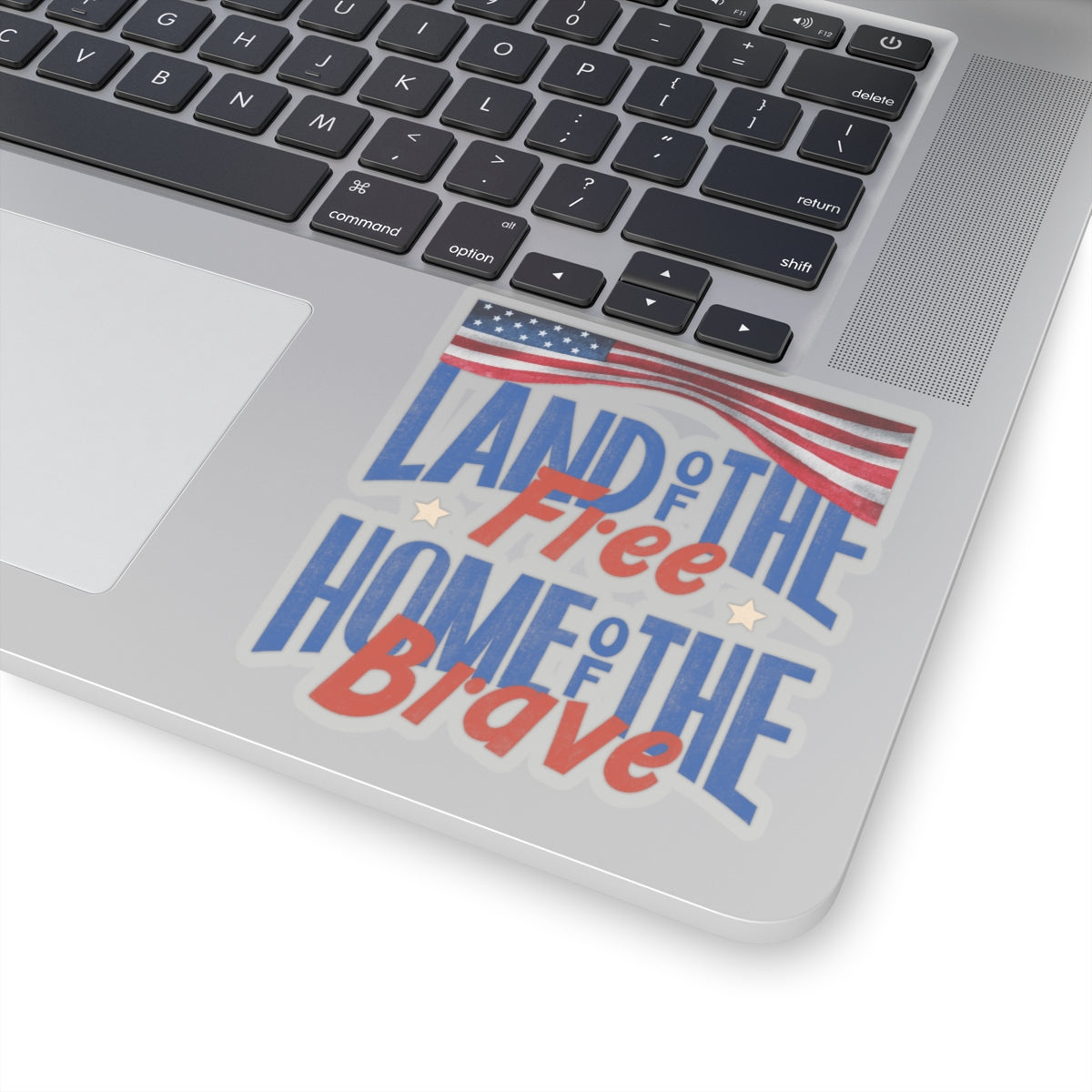 Happy 4th Of July Kiss-Cut Stickers, America, Flag, Peace Love America. Proud To Be An American, Red White Blue stickers.