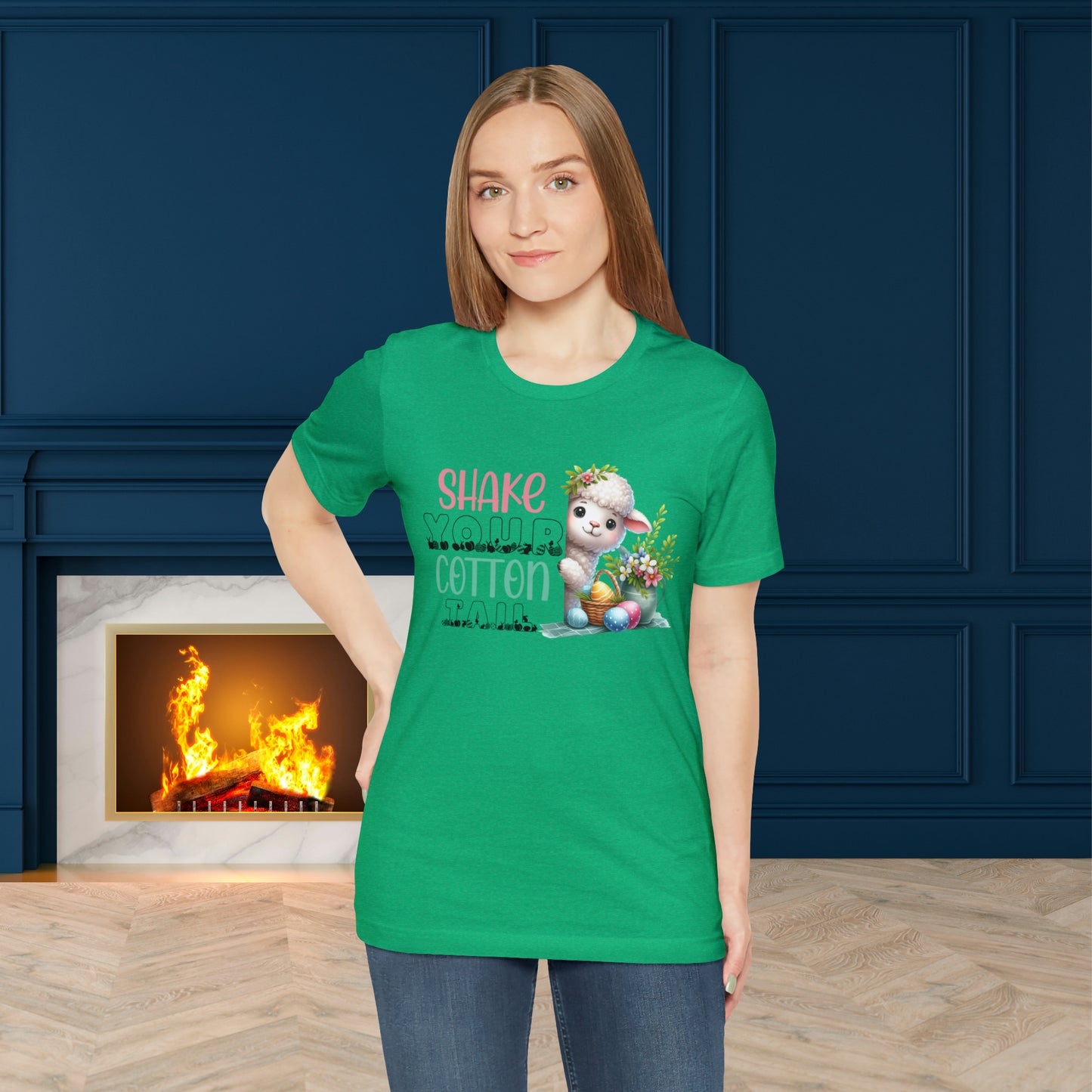 Shake Your Cotton Tail Unisex Jersey Short Sleeve Tee