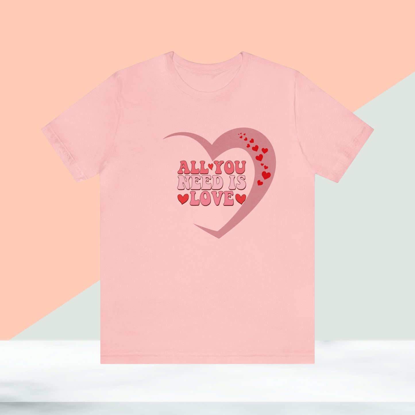 Happy valentines day Unisex Jersey Short Sleeve Tee