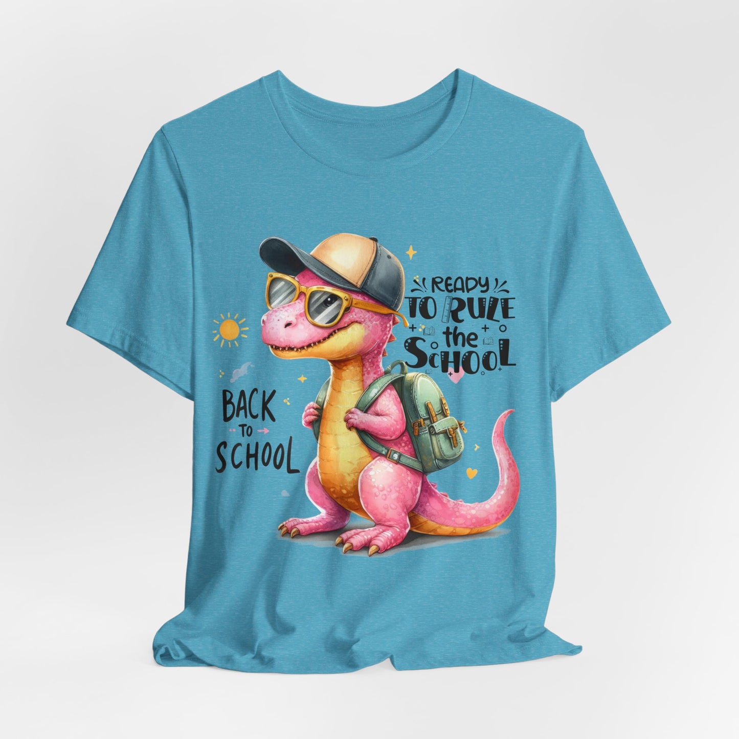 Ready To Rule The School T-shirt, Back To School T-Shirt, Teacher Back To school unisex jersey short sleeve.First Day Vibes T-Shirt.