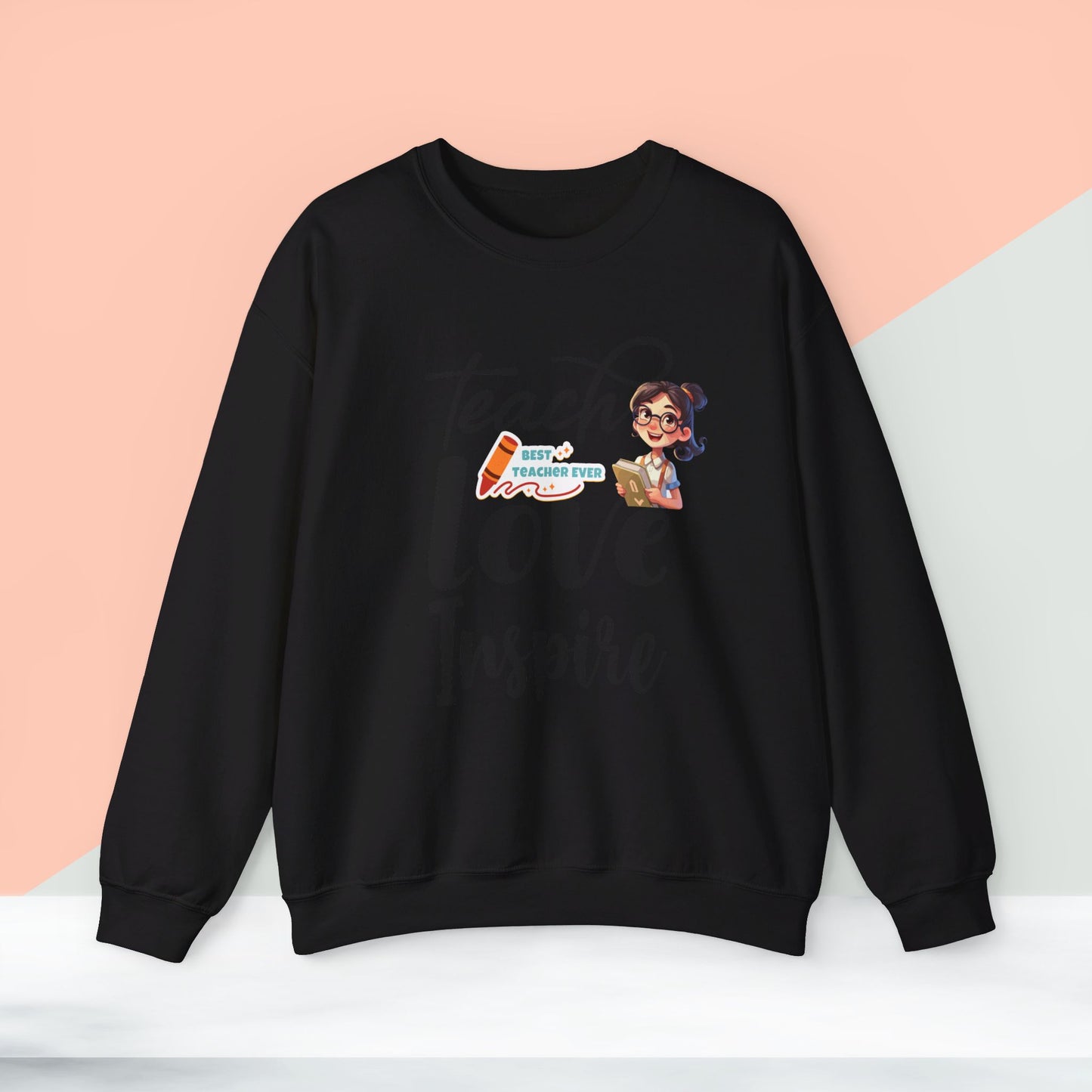 We Love Teachers Sweatshirt, Back To school unisex heavy blend crewneck sweatshirt, Teacher Back To school Sweatshirt. First Day Vibes Sweatshirt.