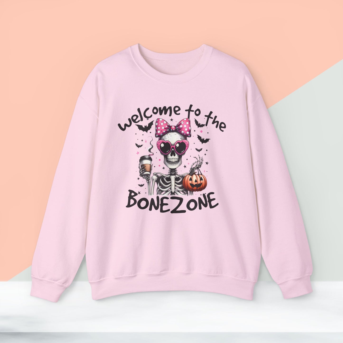 Halloween Sweatshirt, Happy Halloween Sweatshirt - Unisex Heavy Blend Crewneck, Halloween Sweatshirt, Cute Spooky Ghost sweatshirt.