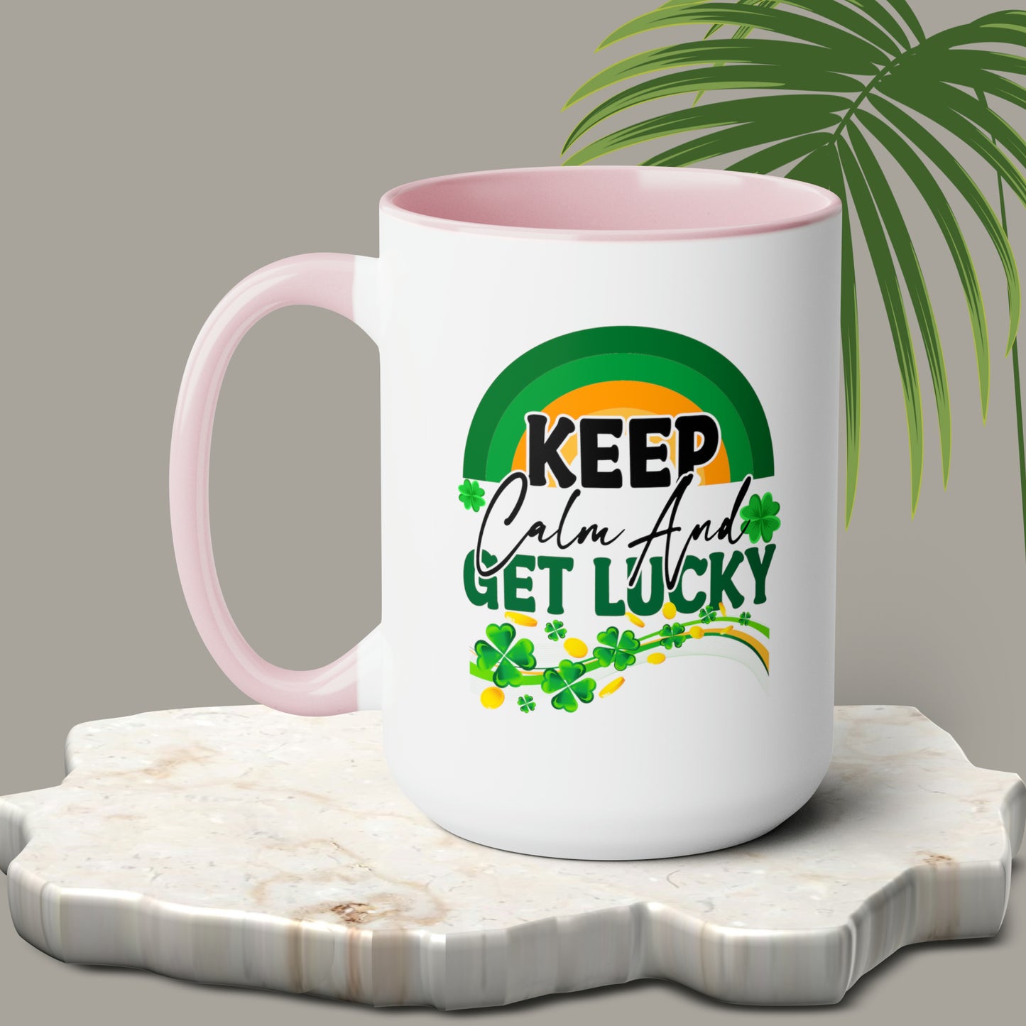 St Patrick's Day two-Tone Coffee Mugs, 15oz