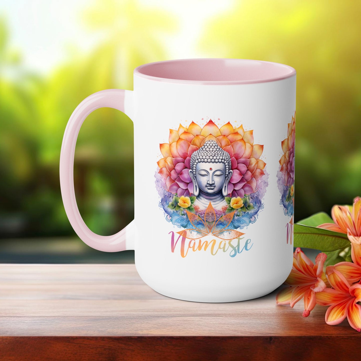 Namaste Yoga Coffee Mug, Cute Yoga Coffee Mug, Yoga lovers Coffee Mug, Yoga Instructor Gift, Gift For Yoga lover, Gift For Yogi.