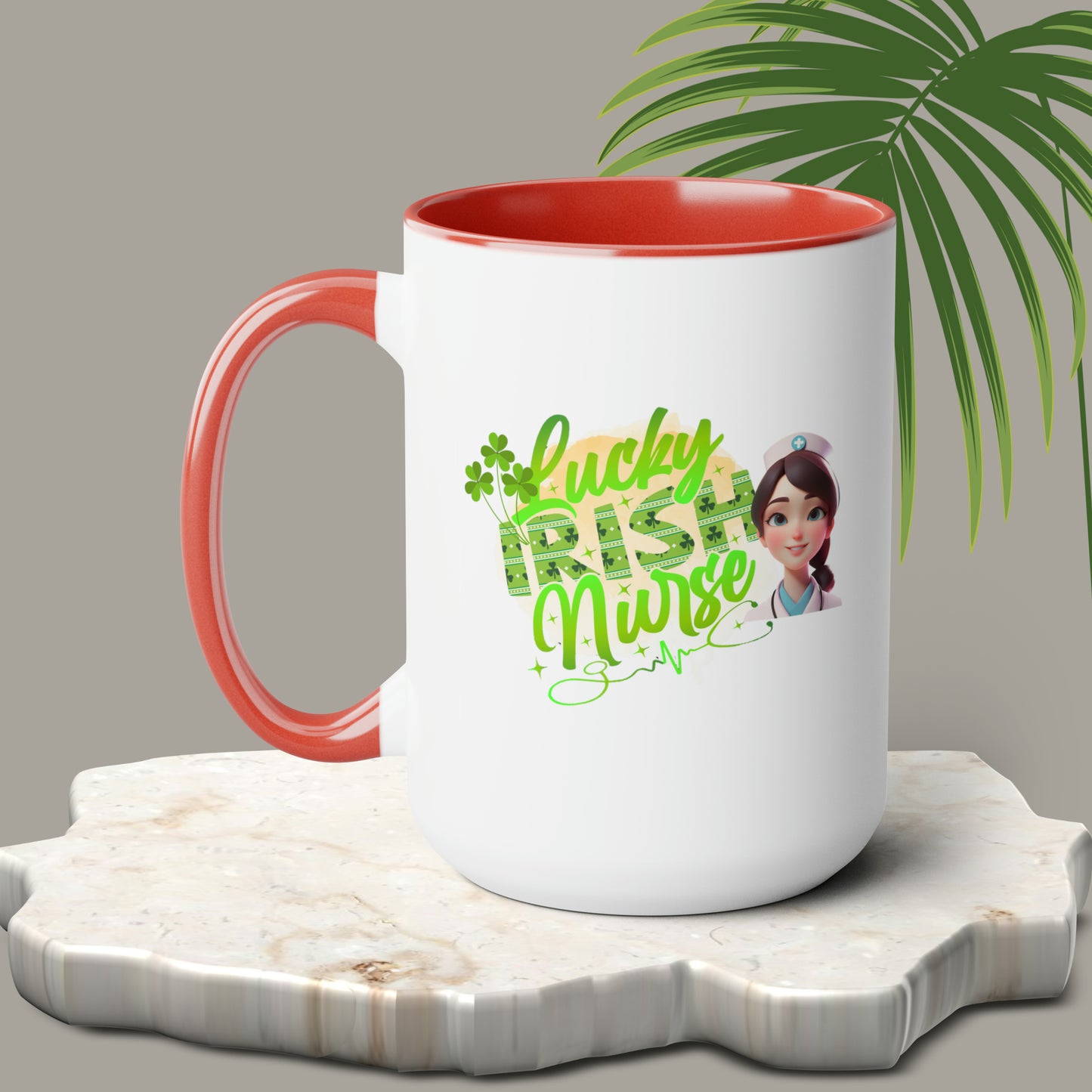 St Patrick's Day two-Tone Coffee Mugs, 15oz