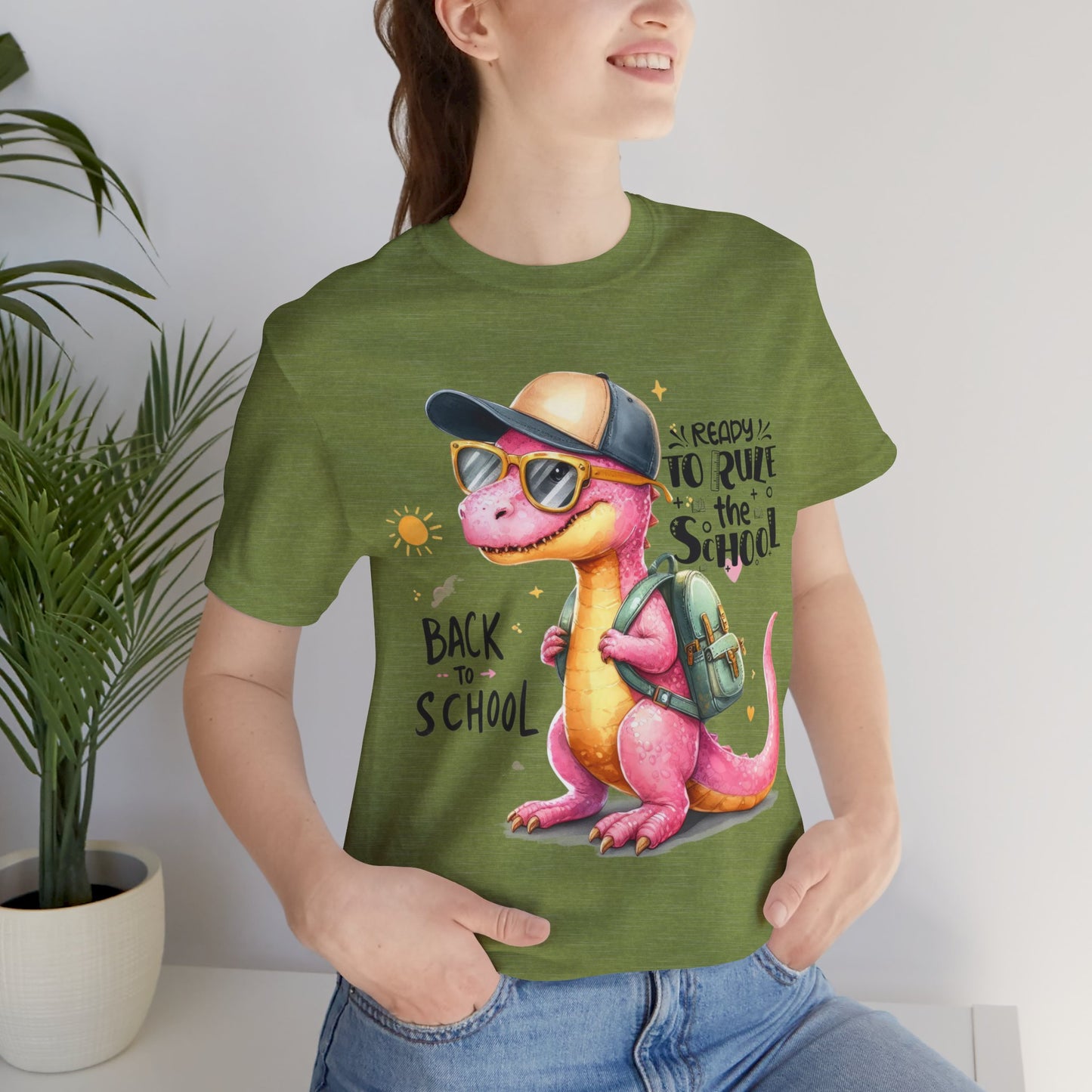 Ready To Rule The School T-shirt, Back To School T-Shirt, Teacher Back To school unisex jersey short sleeve.First Day Vibes T-Shirt.