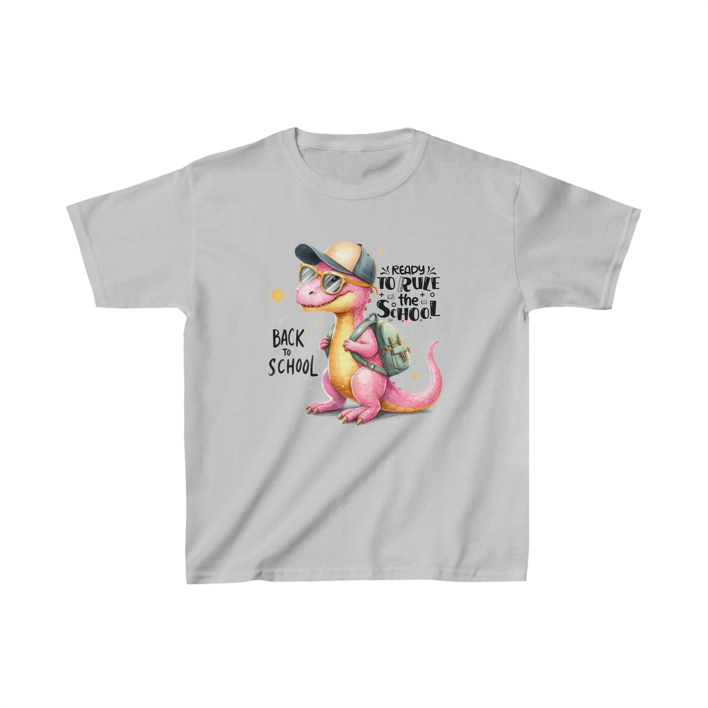 Ready To Rule The School Kids Shirt, Back To School Kids Heavy Cotton™ Tee, Back to school Kids Shirt, 1st Day Of School Shirt, Back To School Cotton T-Shirt.