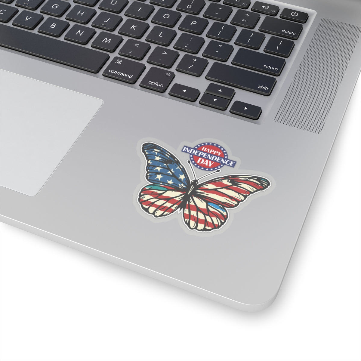 Happy 4th Of July Kiss-Cut Stickers, America, Flag, Peace Love America. Proud To Be An American, Red White Blue stickers. United Fourth of July Stickers.