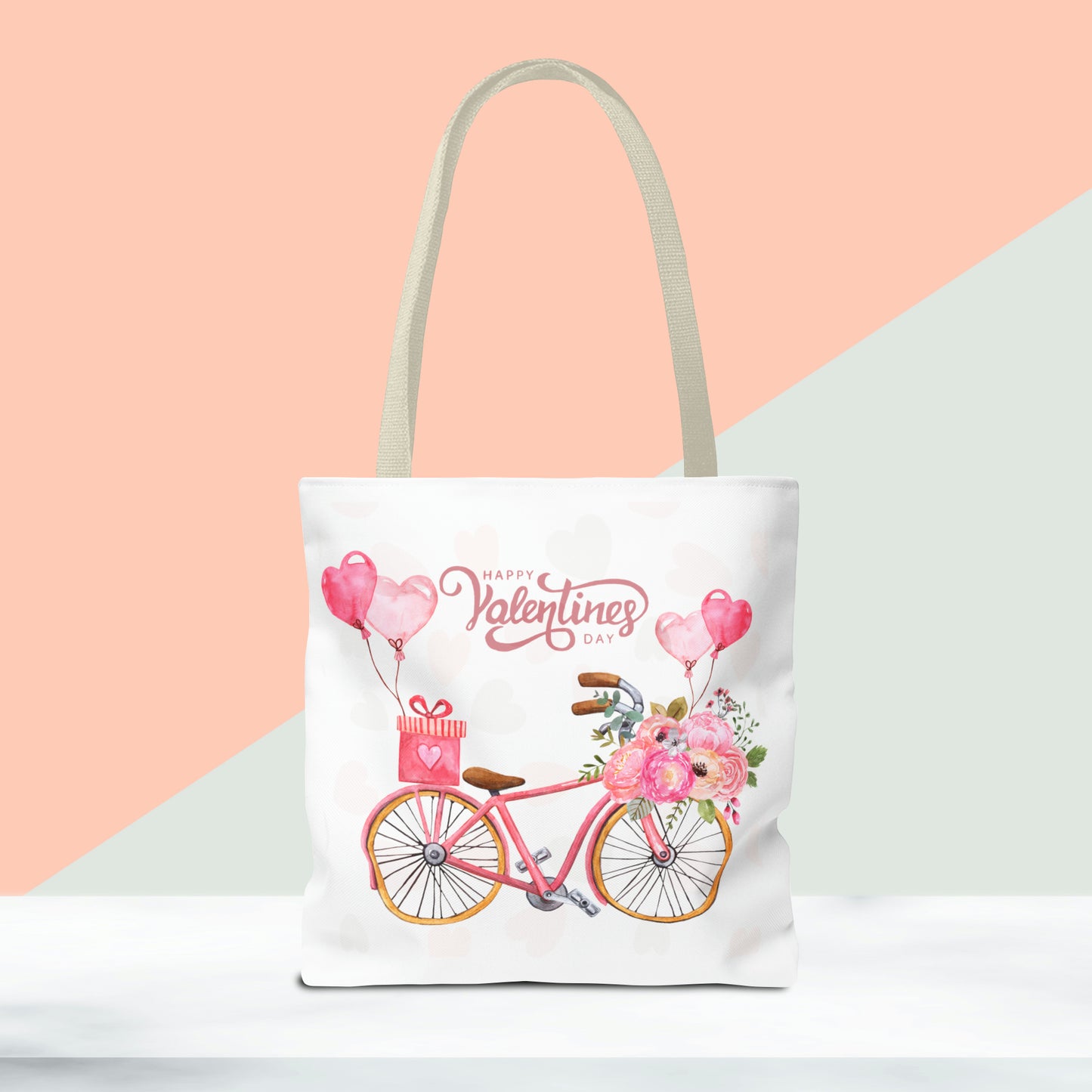 Happy Valentines Day Tote Bag